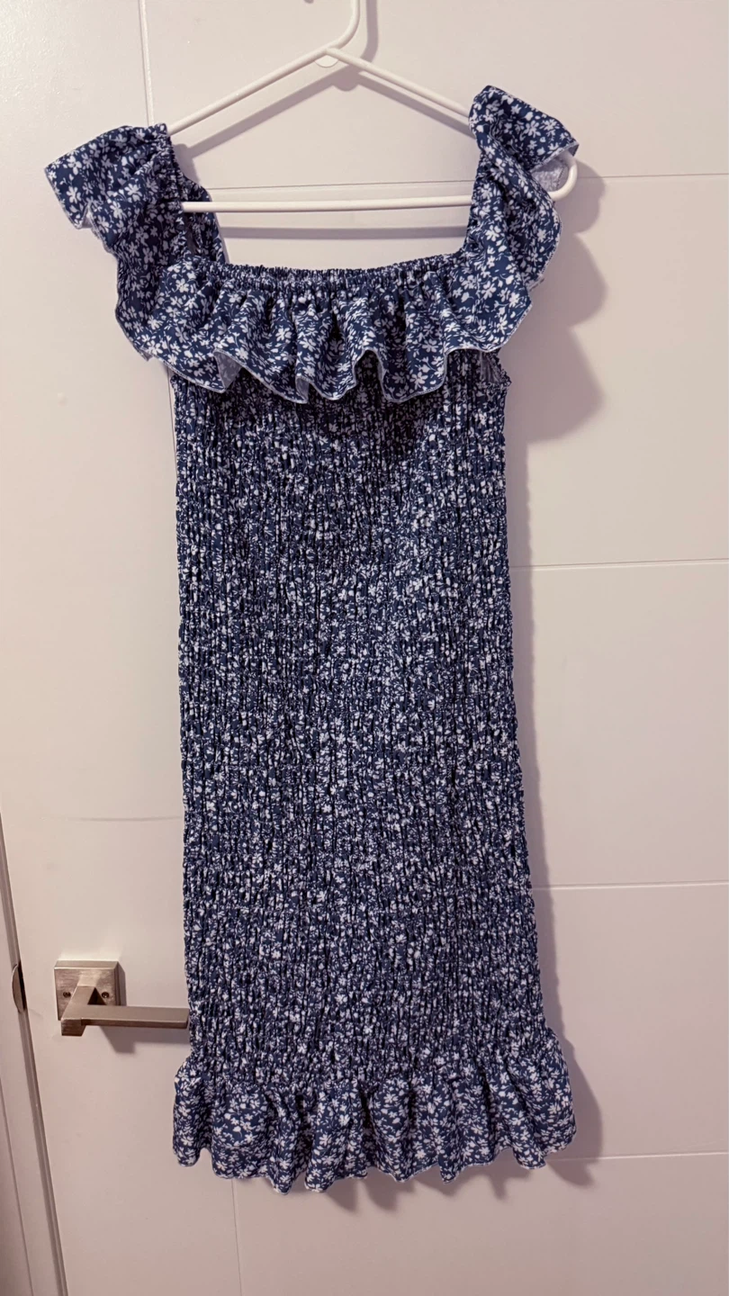 SHEIN CURVE Women's Smocked Dress