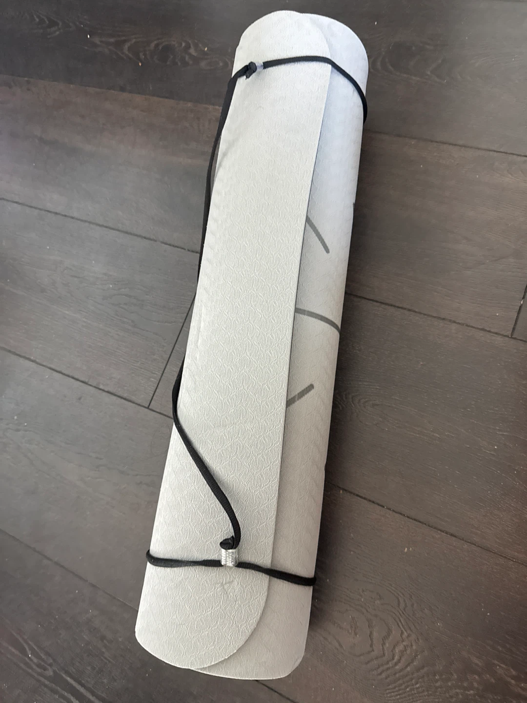 Yoga Mat with Carrying Strap - Carbon Gray - photo 3