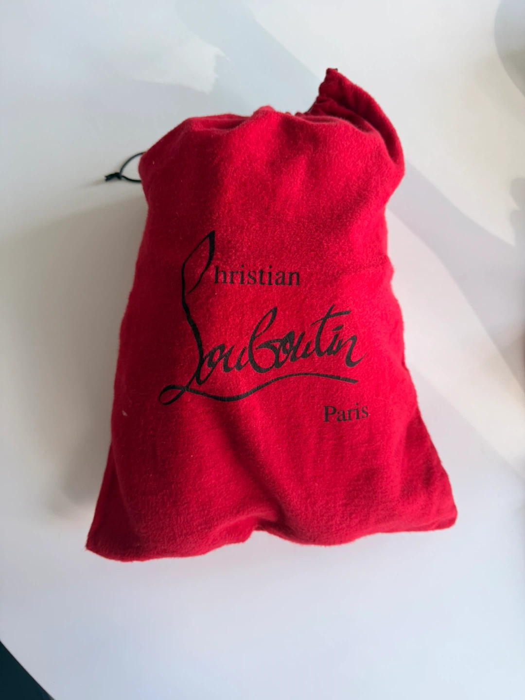 Christian Louboutin Black Sneakers with Dust Bag and Extra Laces - photo 3