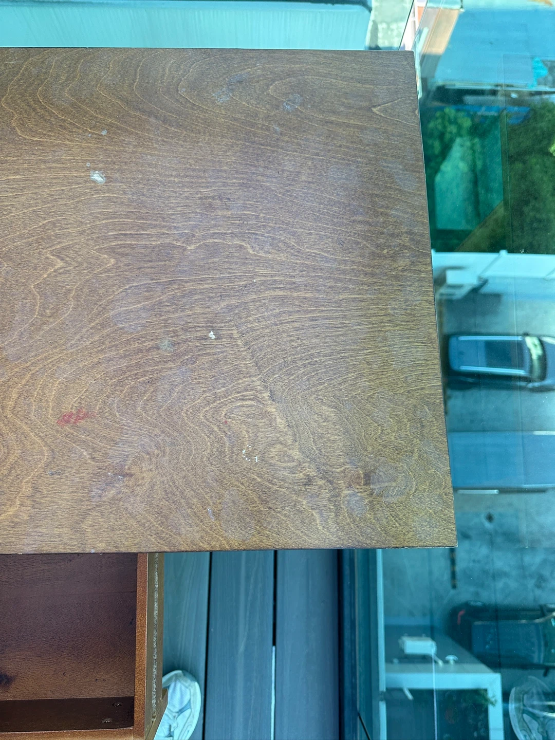 Wooden Desk with Drawer - photo 5