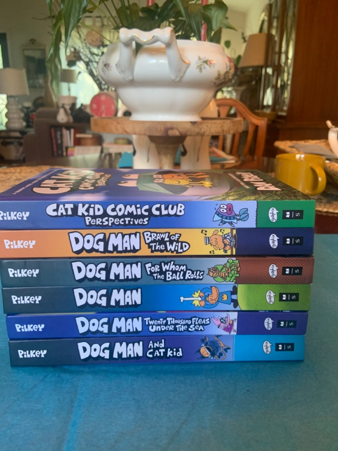 Dog Man and Cat Kid Comic Club Books by Dav Pilkey