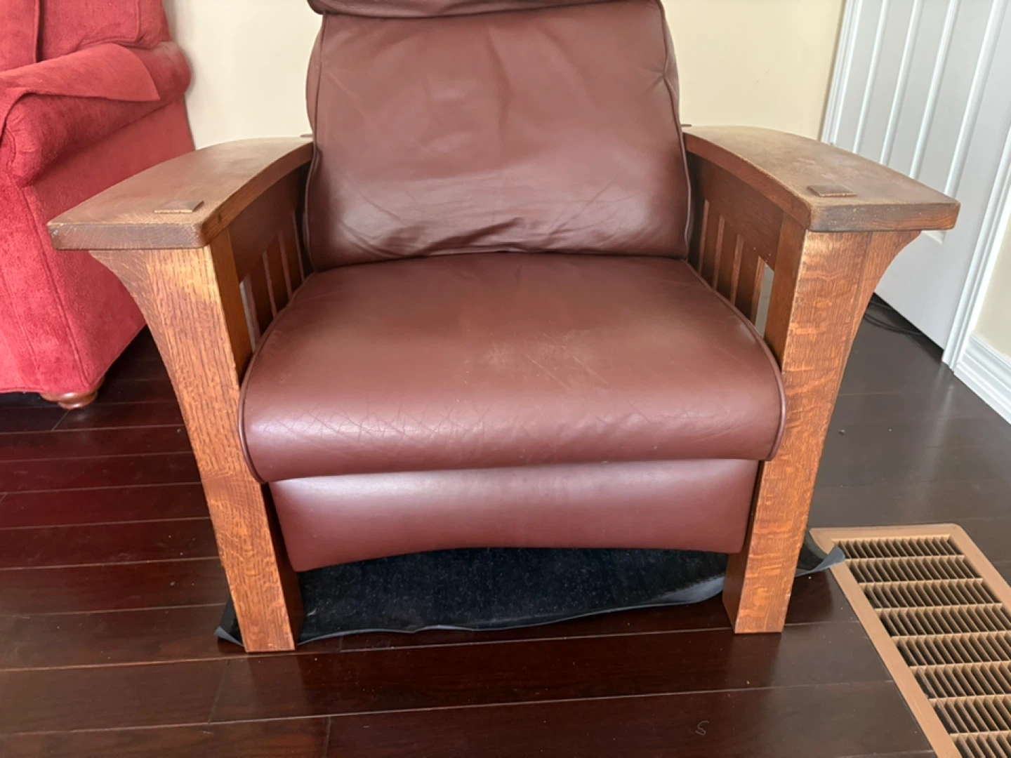 Stickley Bow Arm Bustle Back Morris Chair Recliner - photo 2