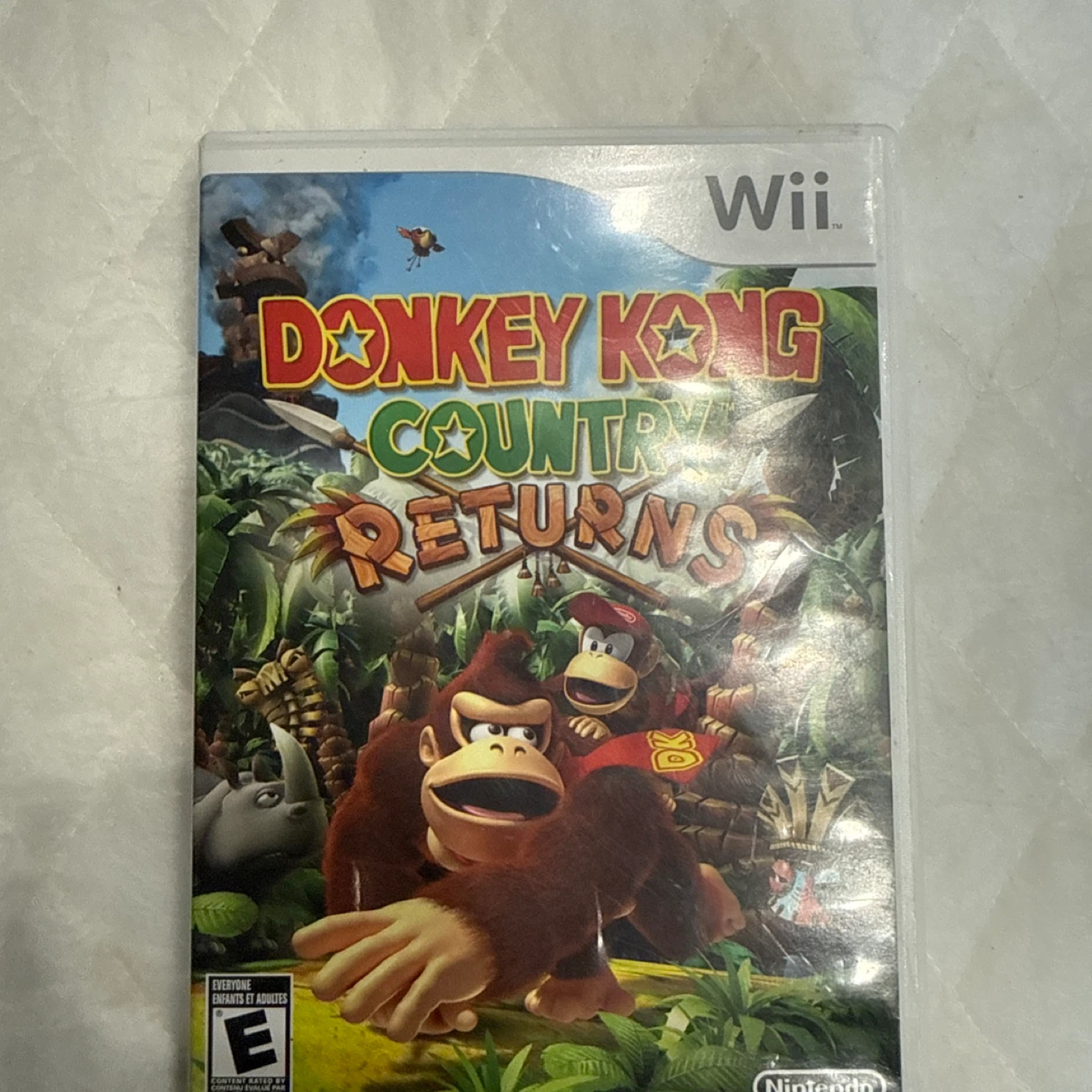 Nintendo Wii Donkey Kong Country Returns Game