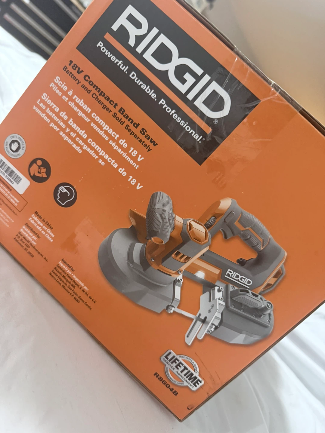 BNIB RIDGID 18V Compact Band Saw R8604B - photo 2