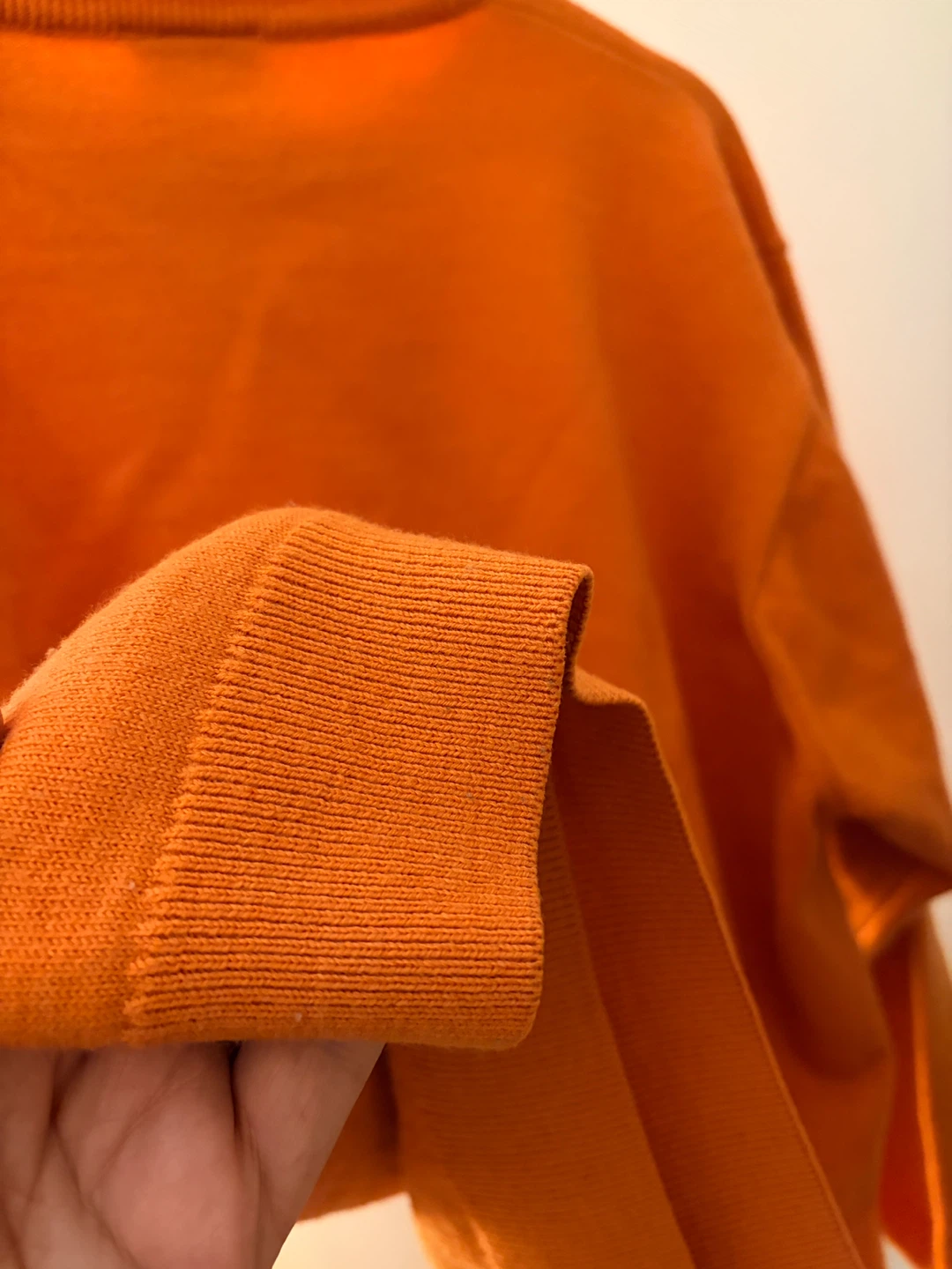 Orange Lacoste Cotton Crewneck Sweater - photo 4