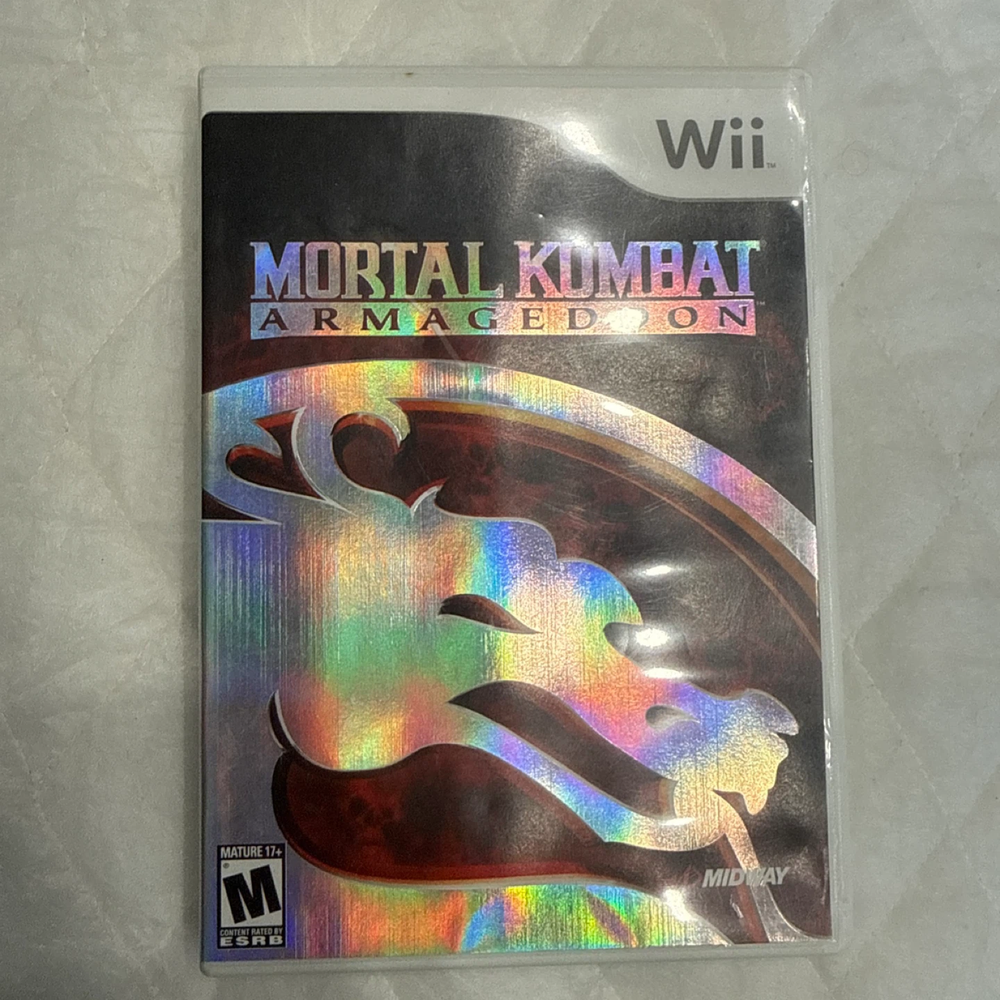 Wii Mortal Kombat Armageddon Game