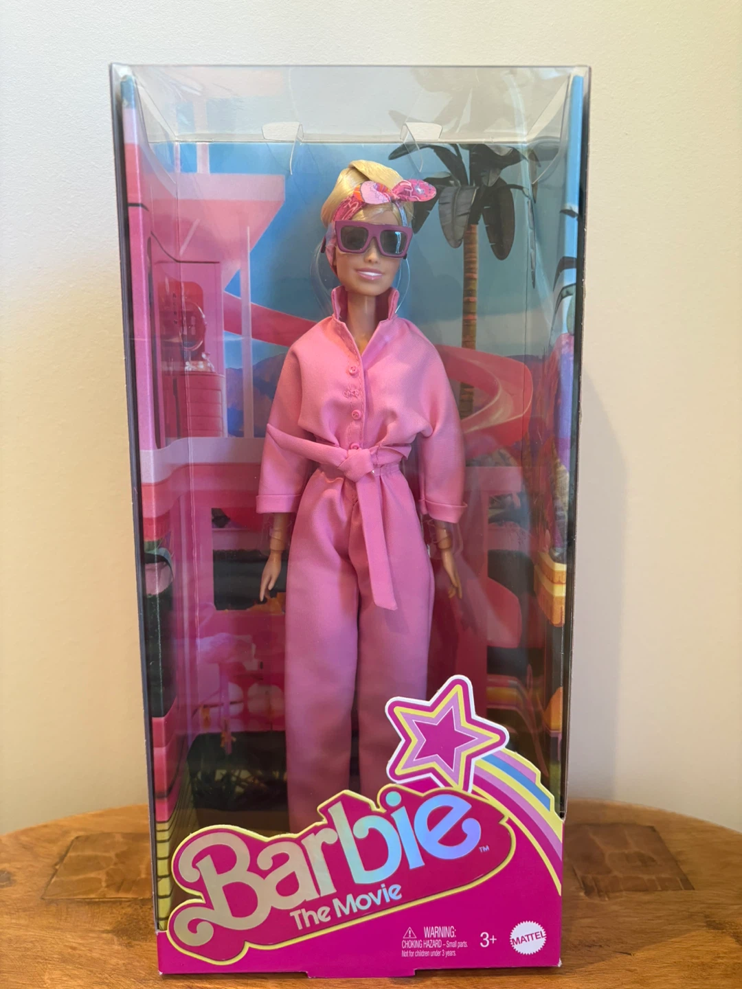 Barbie The Movie Doll Pink Jumpsuit