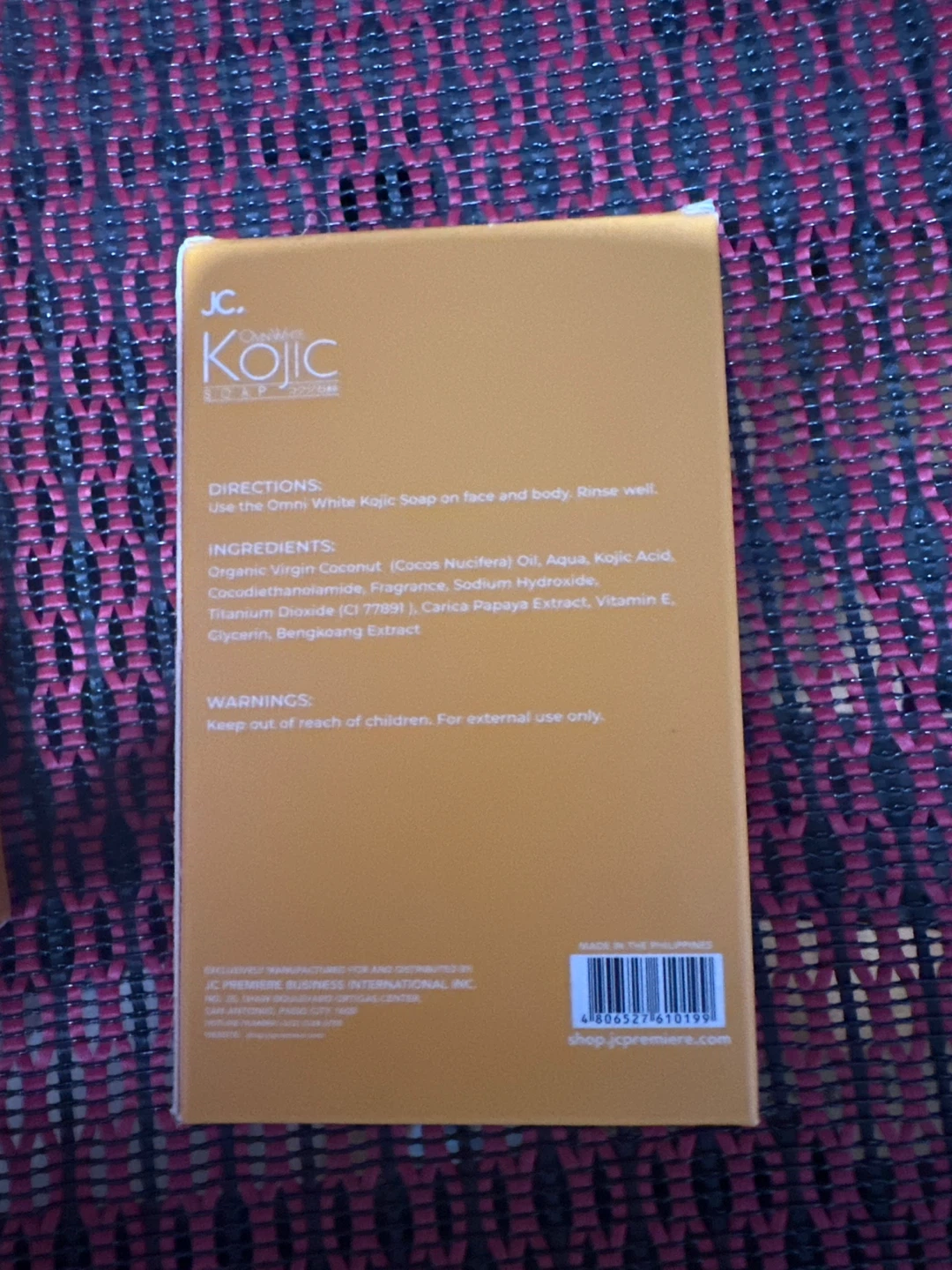⚽️ JC OmniWhite Kojic Soap 135g - photo 3