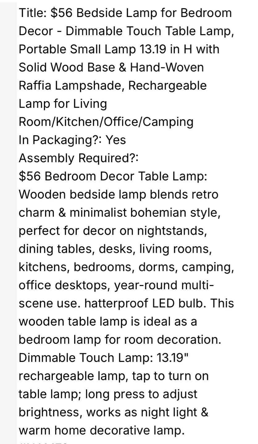 Bedside lamp - photo 2