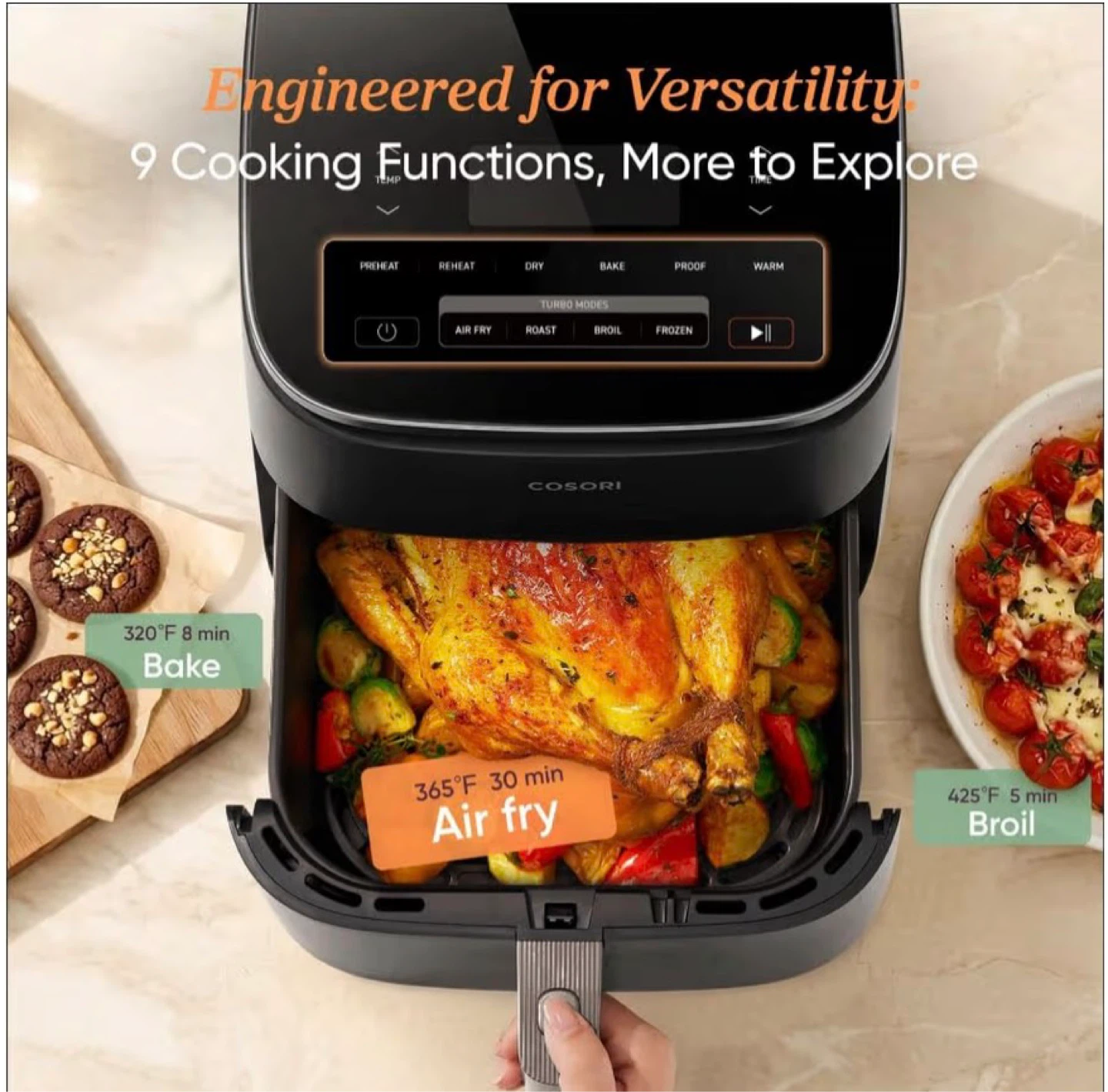 Cosori TurboBlaze 6-Quart Air Fryer - photo 2