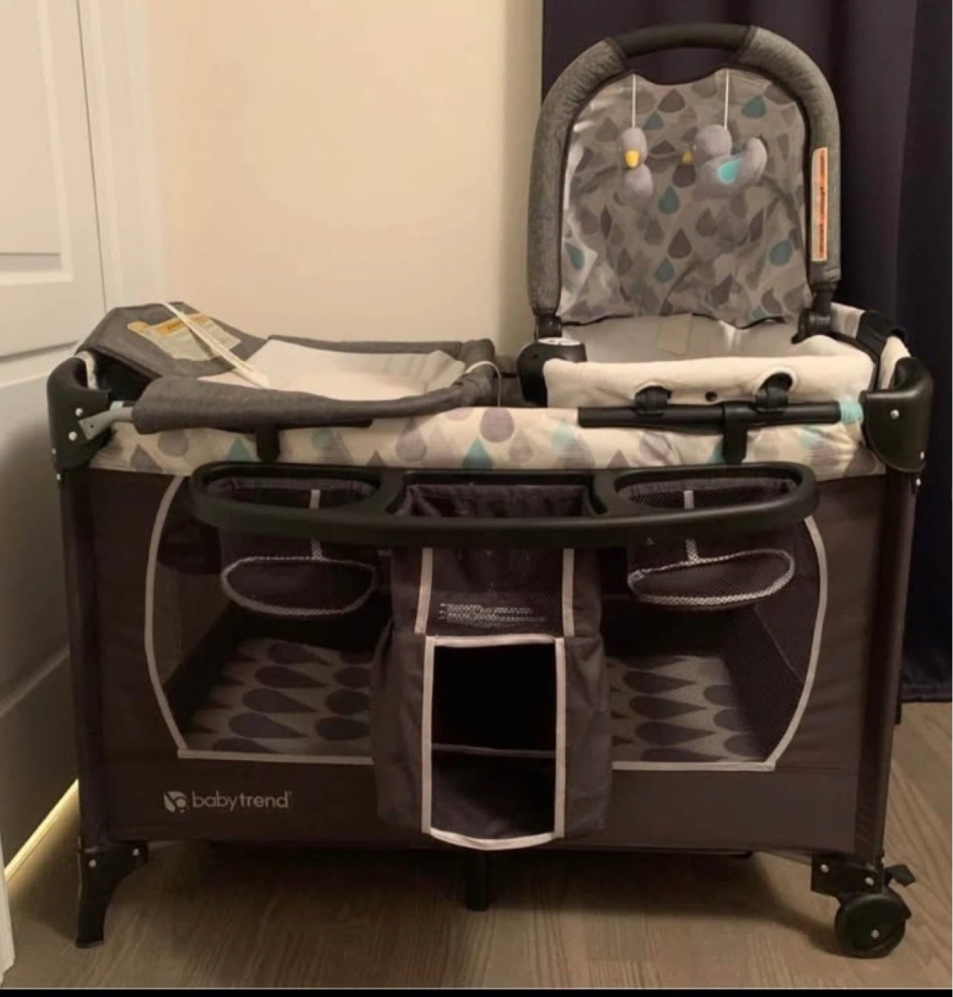 Baby Trend Playpen with Bassinet and Changer - photo 4
