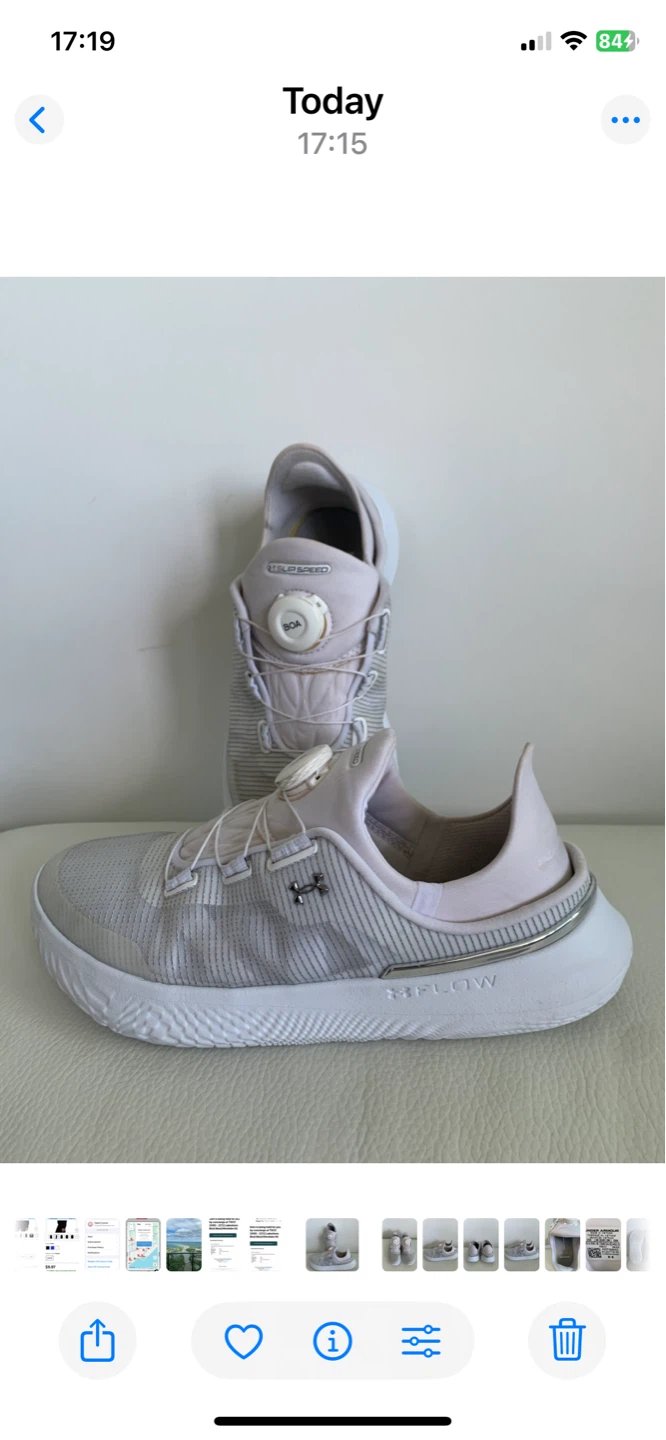 Men 6.5 Under Armour Speed/Slip Trainers - photo 2