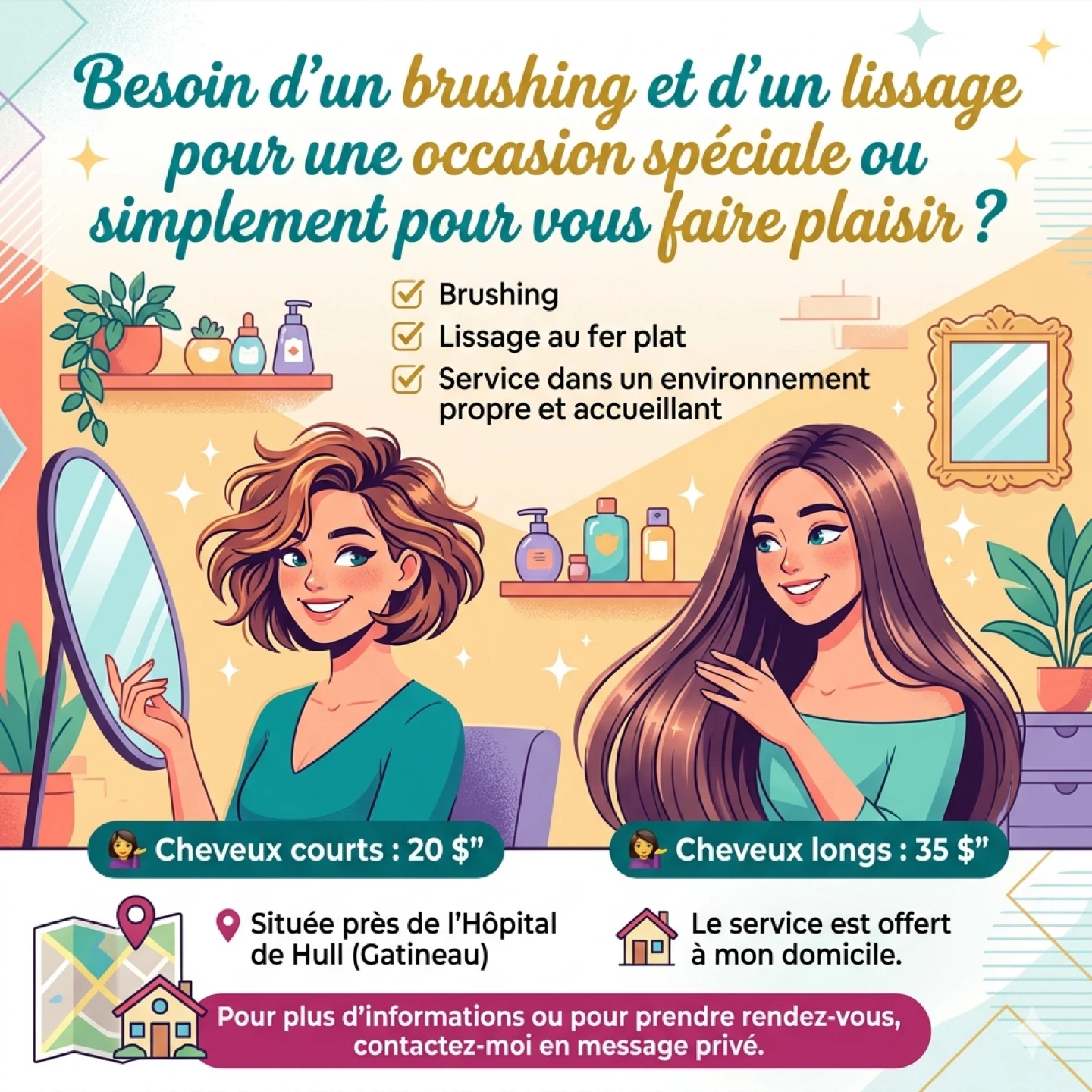 Brushing et Lissage ✨