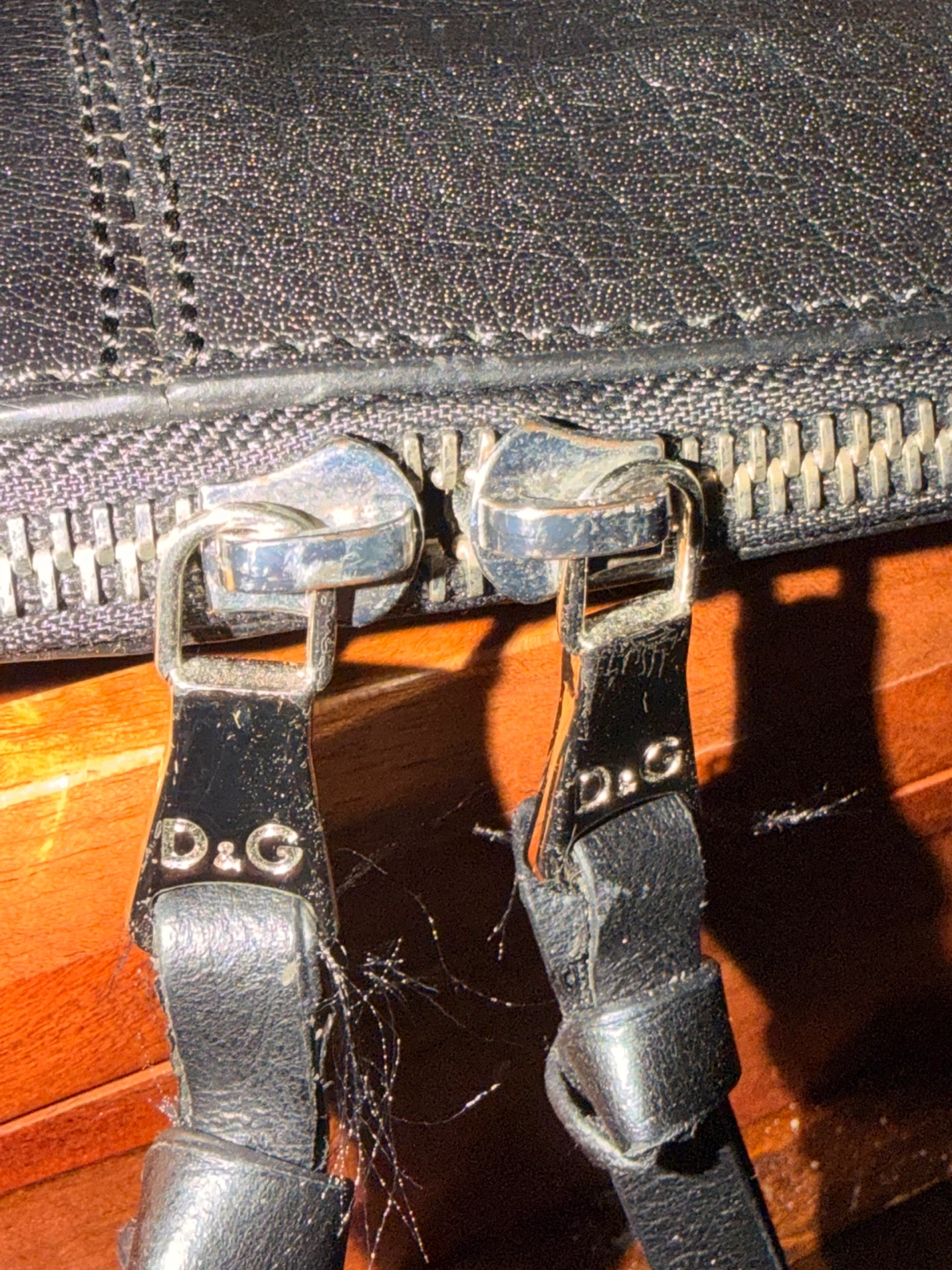 Dolce & Gabbana D&G Black Leather Briefcase/Laptop Bag - photo 2