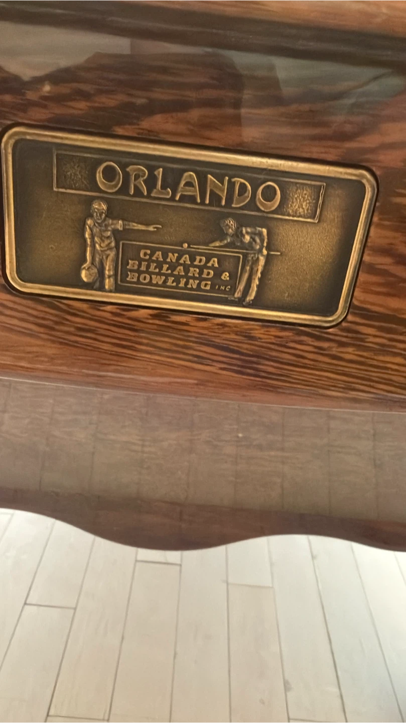 Orlando Elegant Solid  pool table  with Accessories - photo 5
