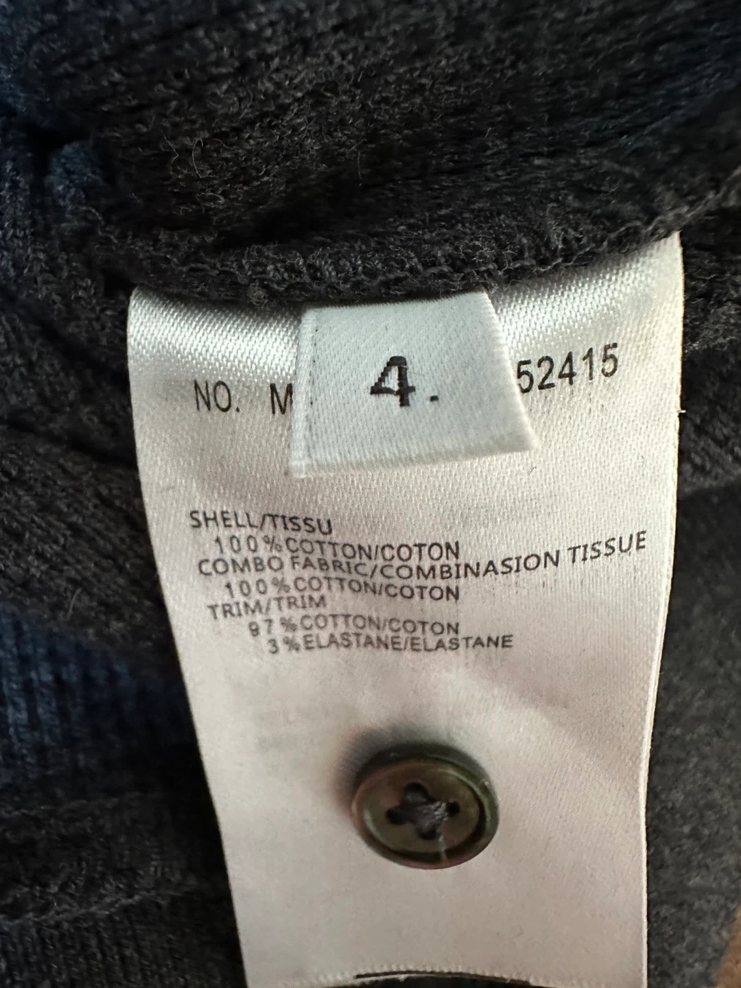 Authentic Thom Browne Grey Cotton Thermal Shirt - photo 5