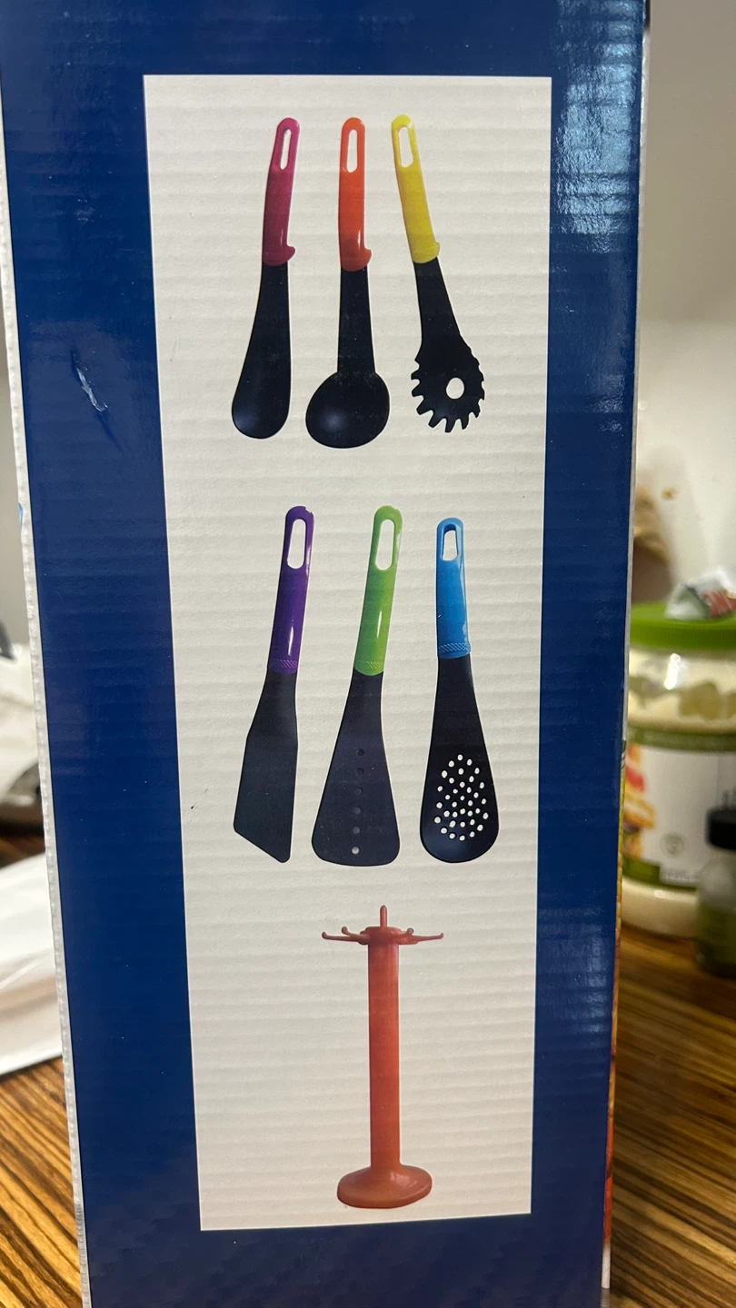 7-Piece Kitchen Utensil Set with Stand - photo 3