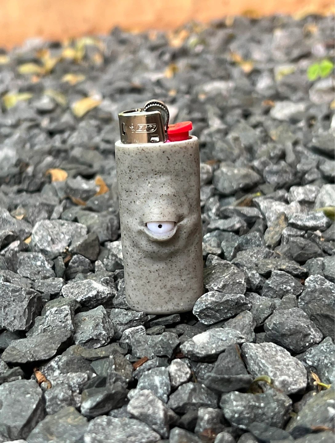 Handmade polymer clay Bic Lighter case
