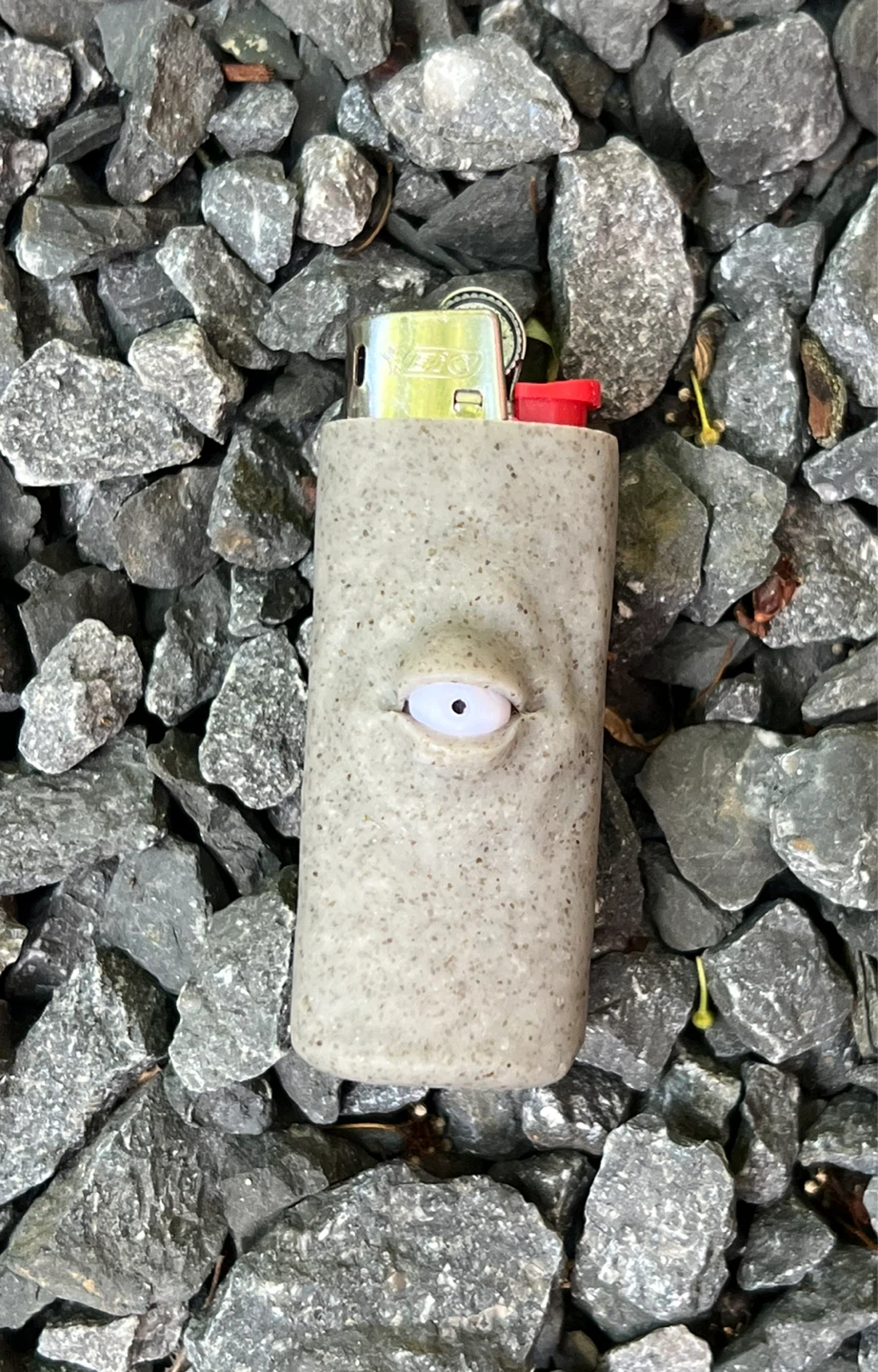 Handmade polymer clay Bic Lighter case - photo 2
