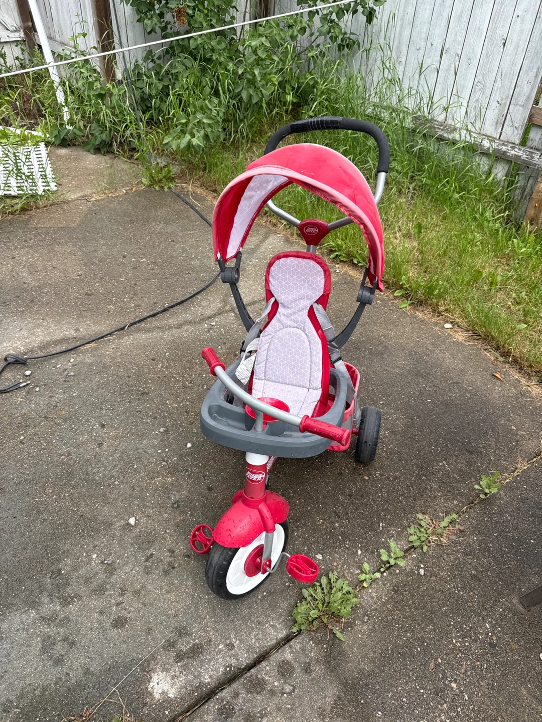 Radio Flyer Red Tricycle with Canopy