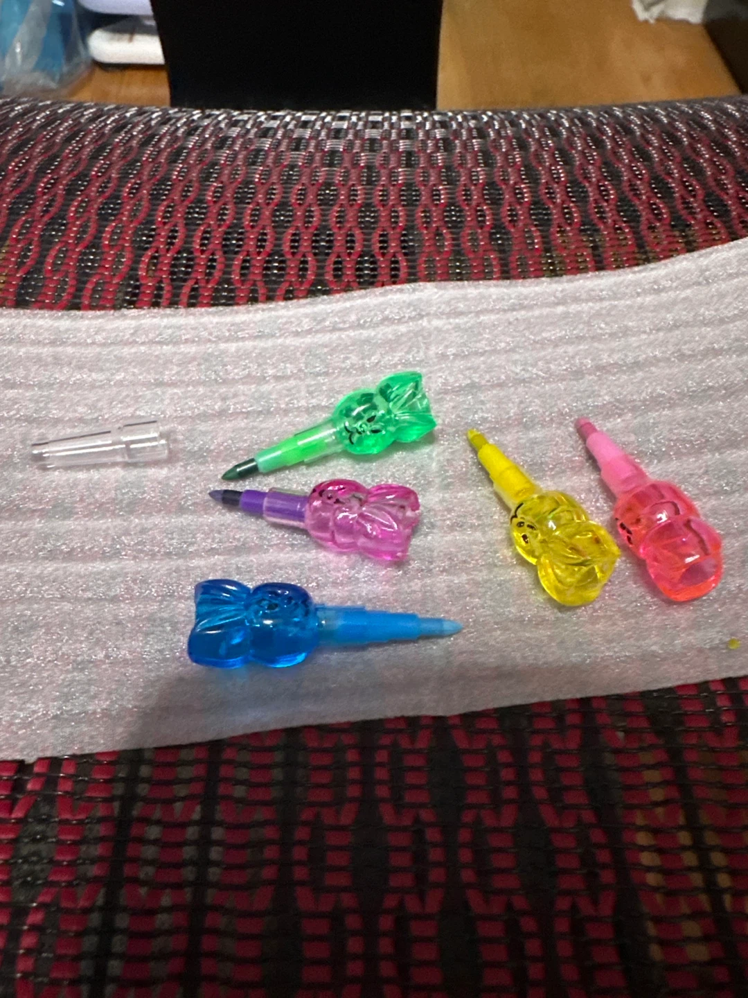⚽️ Bunny Stackable colored Pens - Set of 5 - photo 3
