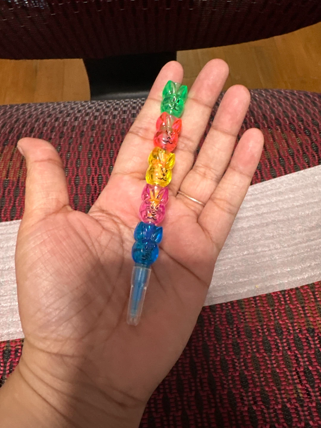 ⚽️ Bunny Stackable colored Pens - Set of 5 - photo 5