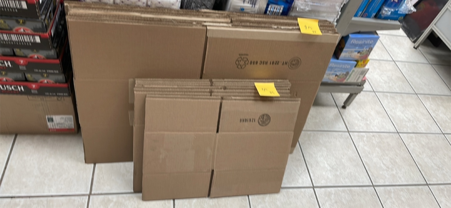 Cardboard Boxes - Various Sizes
