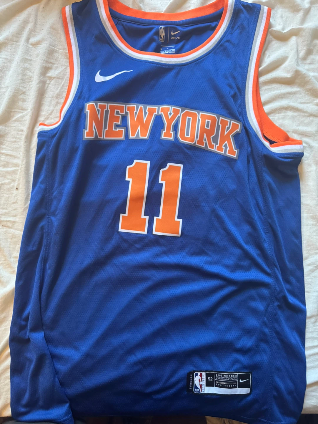 Nike New York Knicks Brunson #11 NBA Jersey XL - photo 2