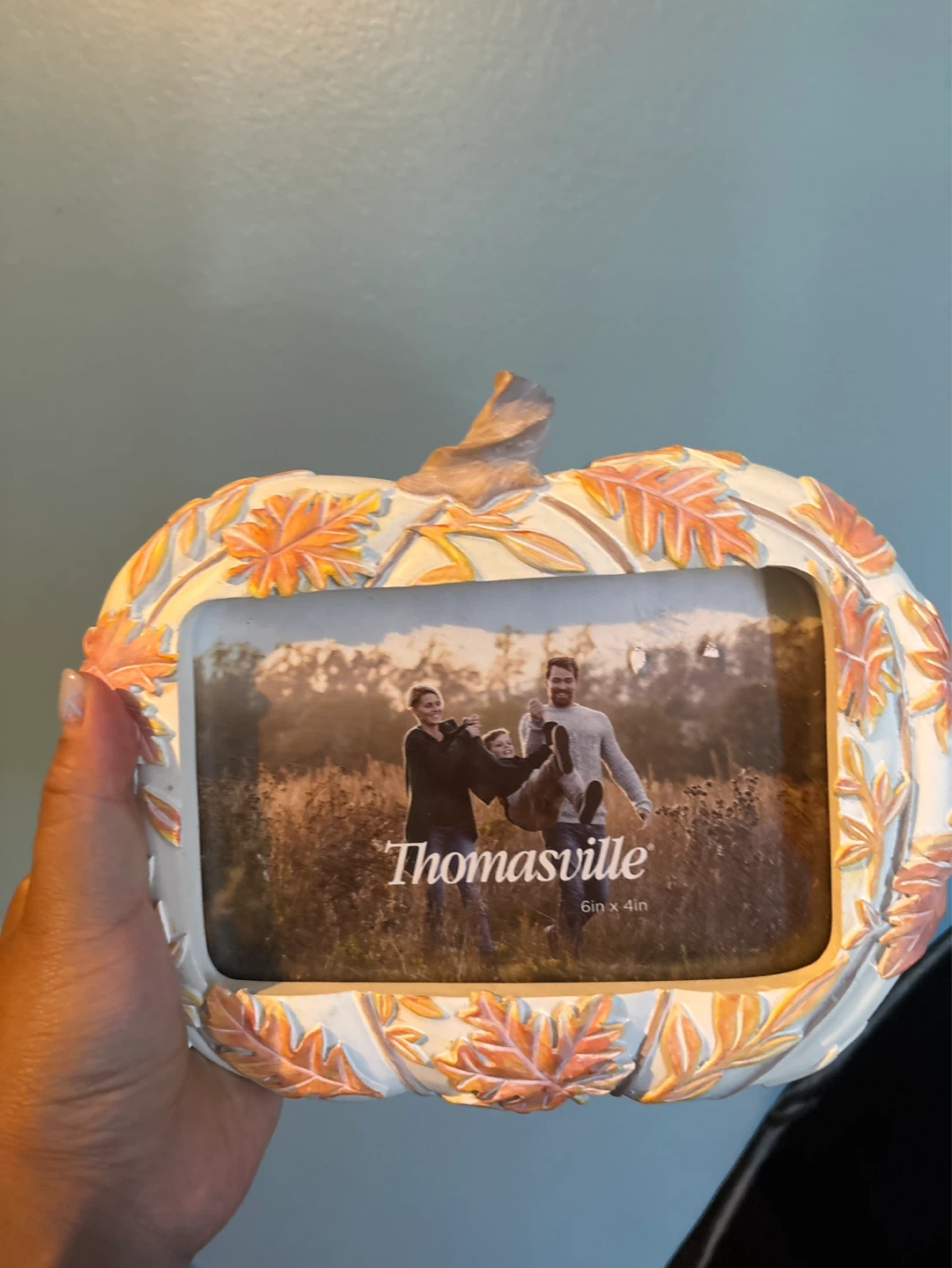 Thomasville Pumpkin Photo Frame⚽️