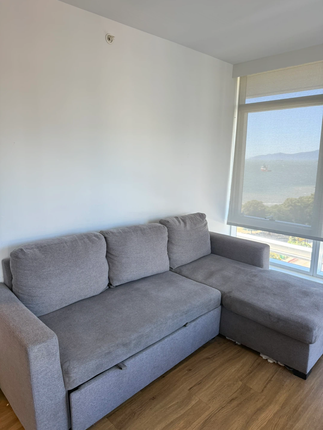 Grey Sectional Sofa with Storage - photo 2