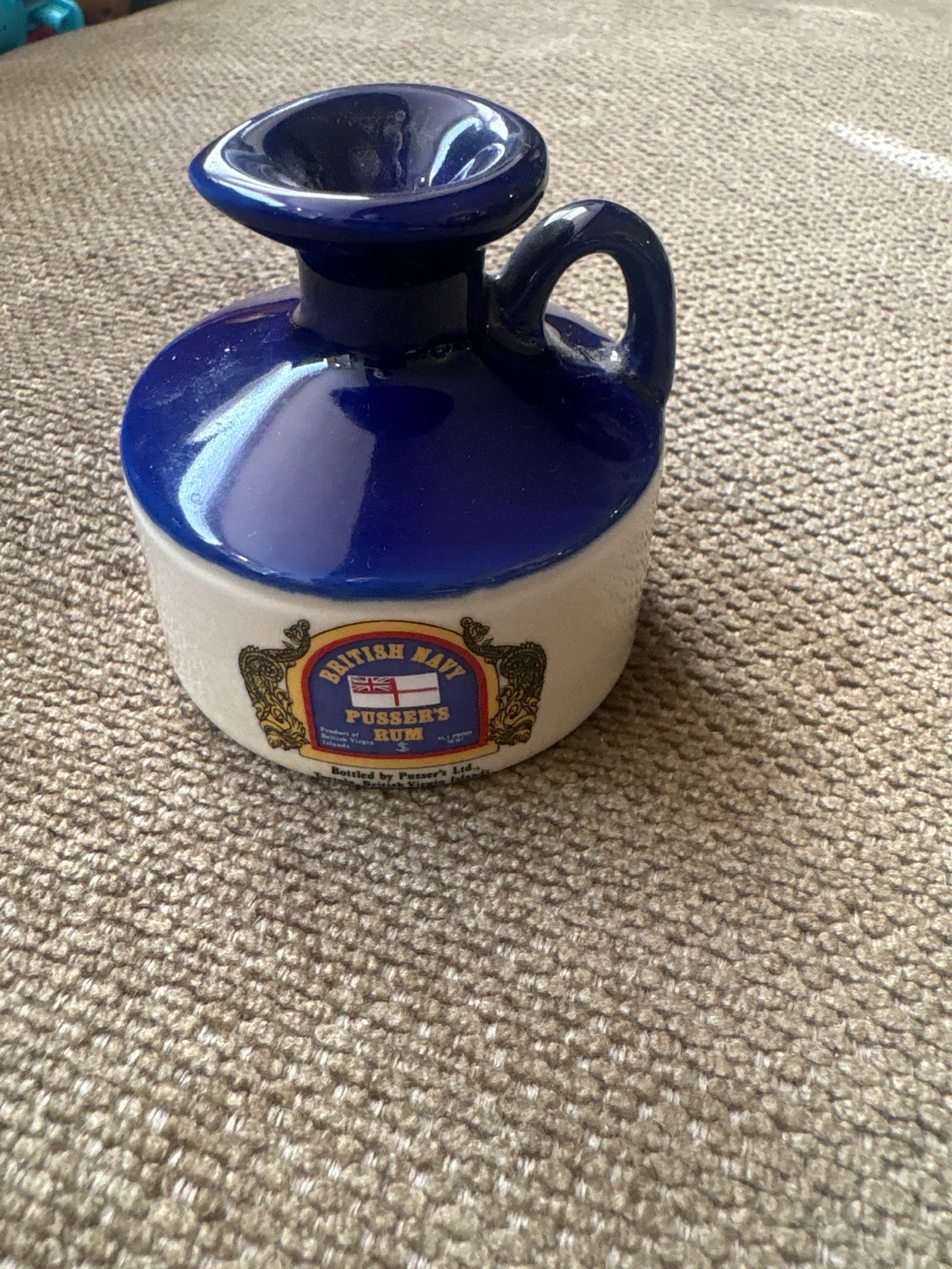 ⚽️Pusser's Rum British Navy Ceramic Jug