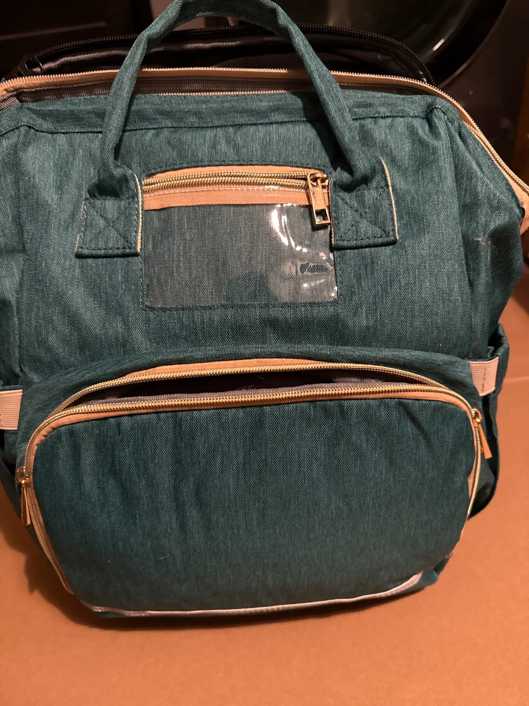 Baby Backpack with insulated bottle pouches and covered sleeper - photo 2