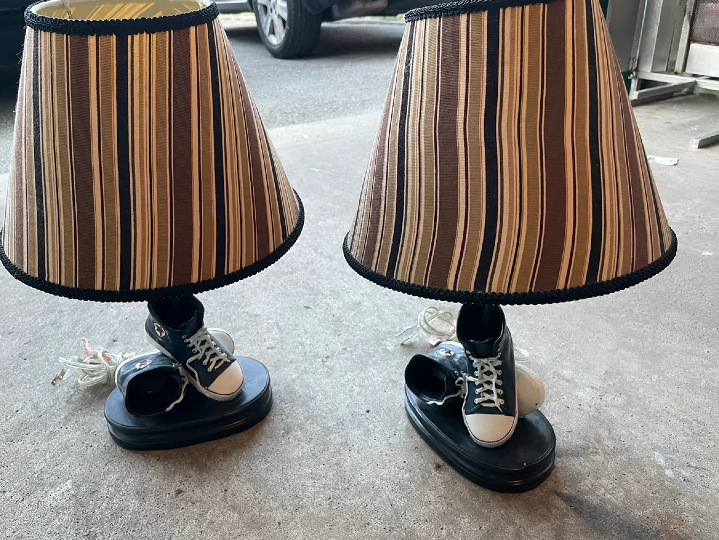 Pair of Novelty Sneaker Table Lamps - photo 2