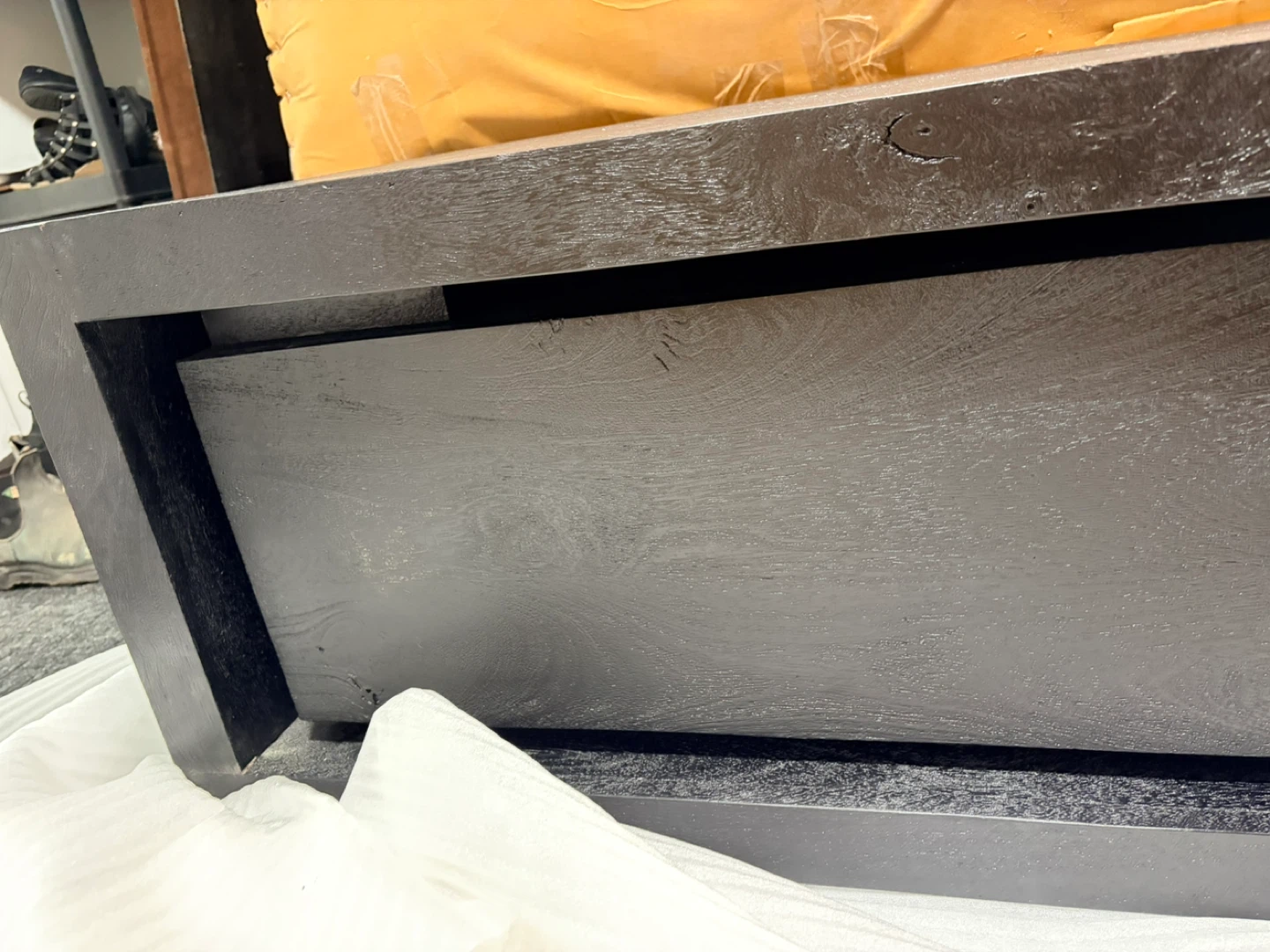 Dark Wood TV Stand - photo 3