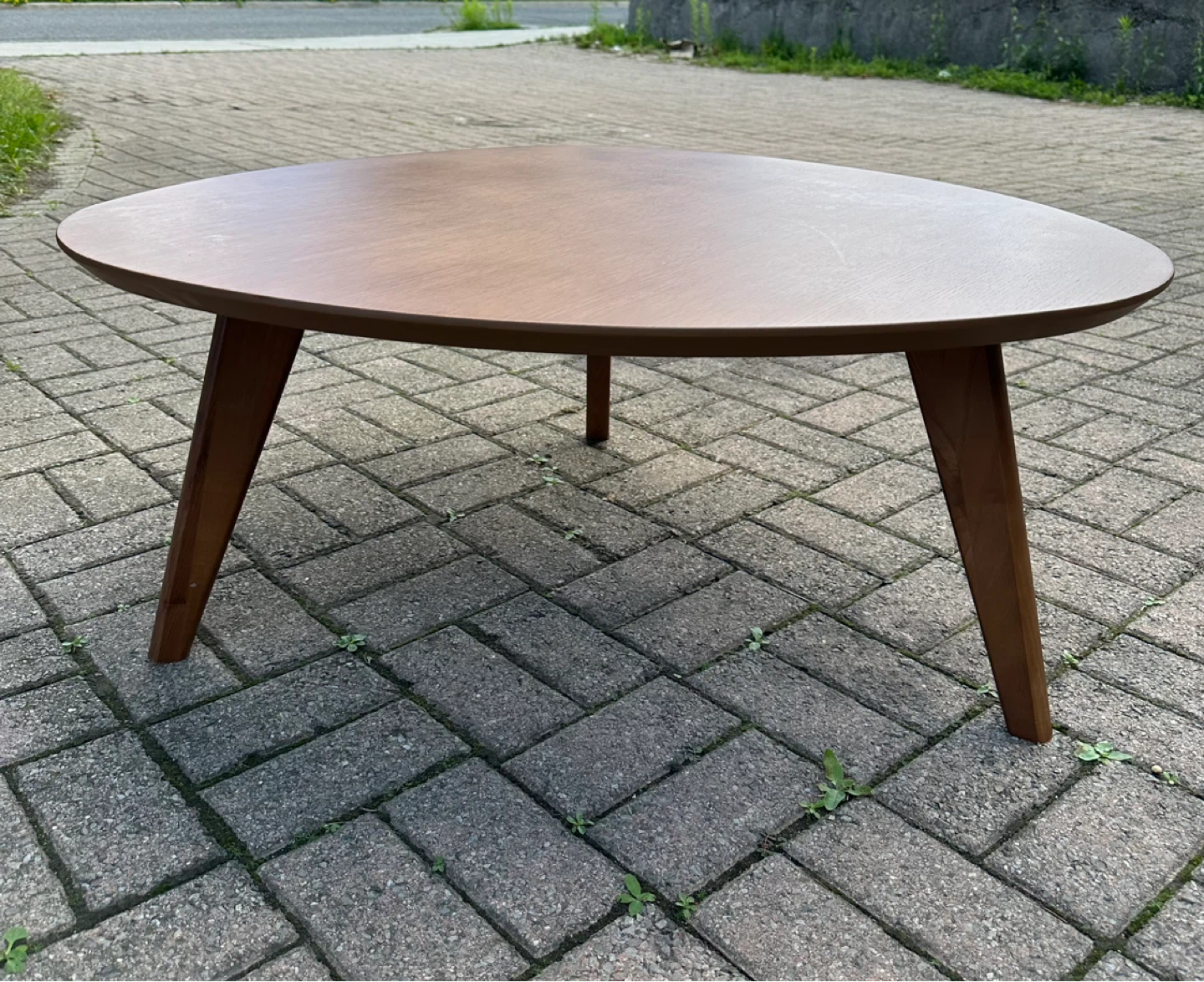 🔥Structube🔥Wooden Triangle Coffee Table 90*90cm - photo 2