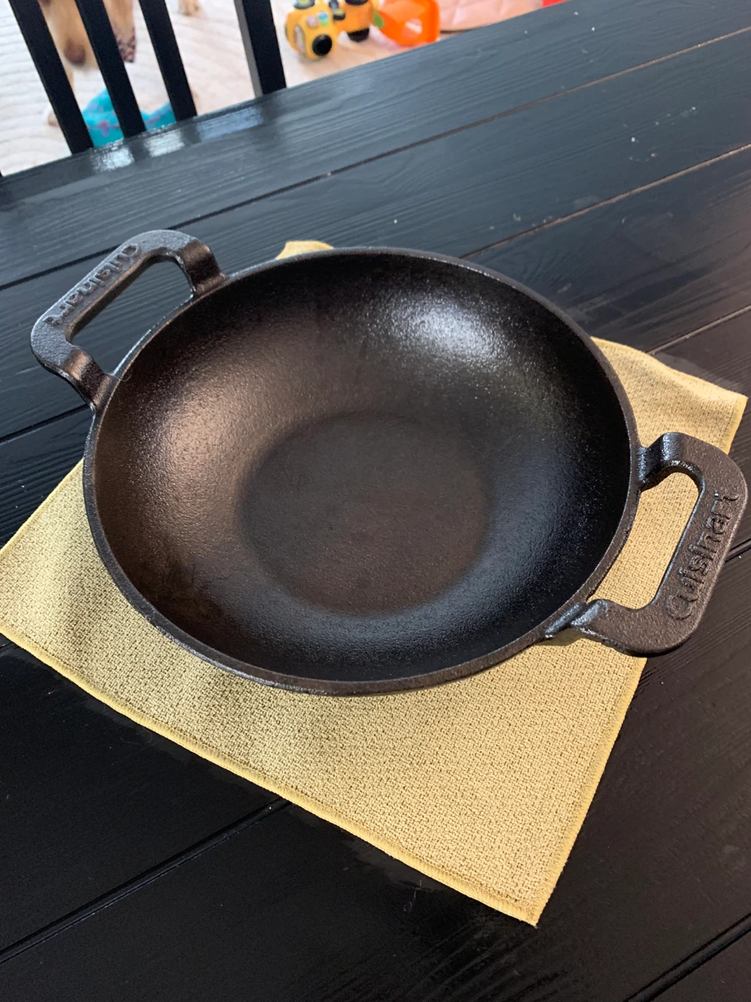 Cuisinart Cast Iron Wok