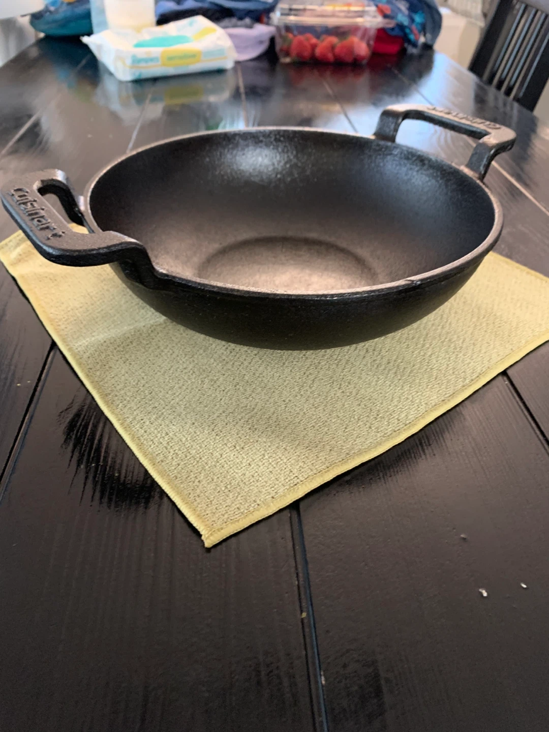 Cuisinart Cast Iron Wok - photo 2