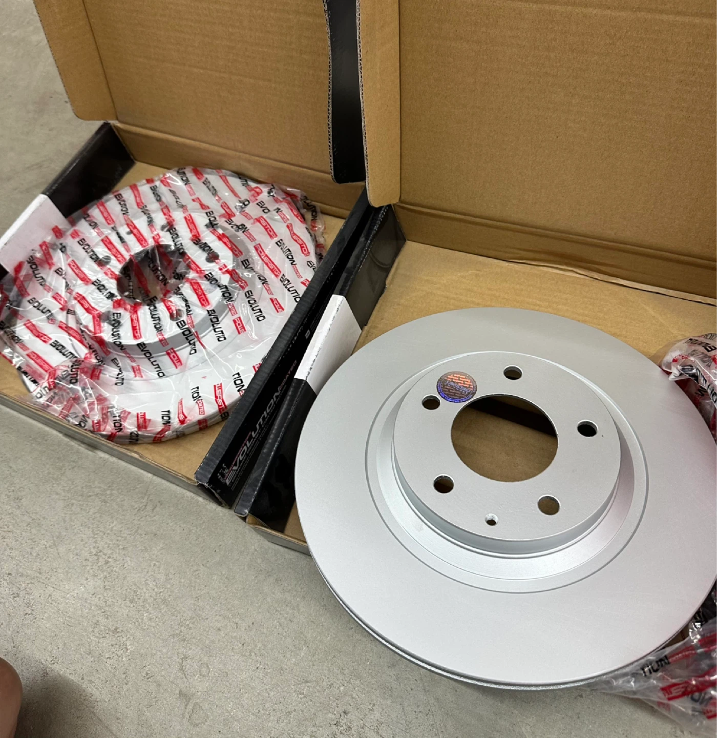 RX8 Brake Rotors Rear 2005