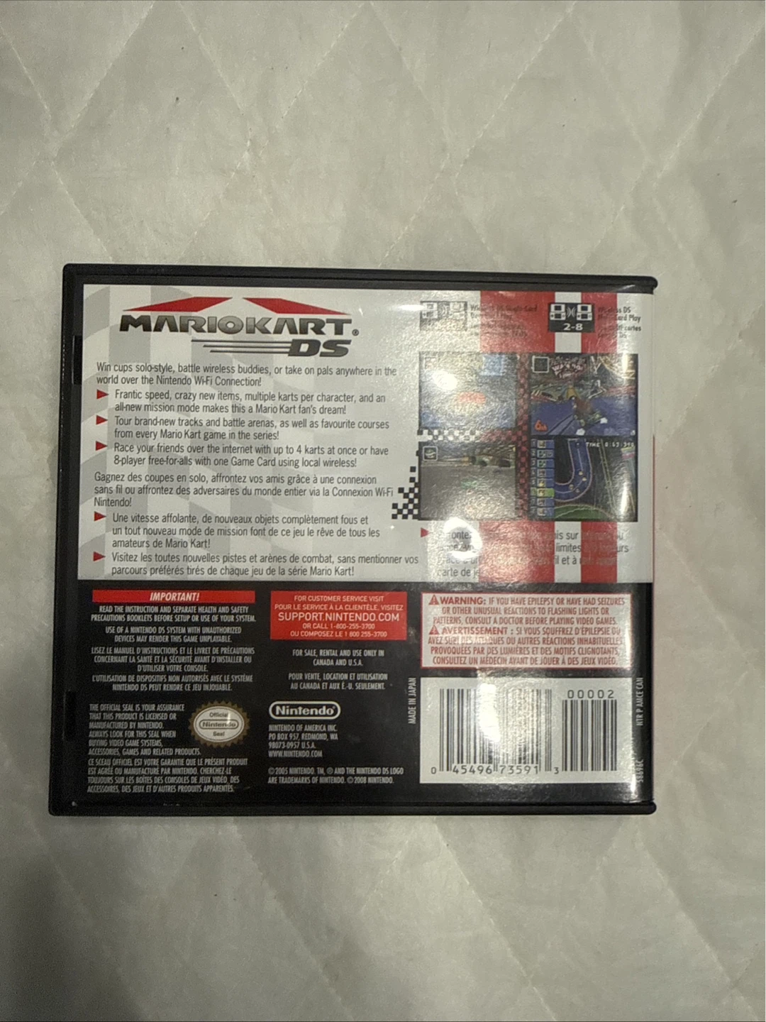 Mario Kart DS Nintendo Game - photo 2