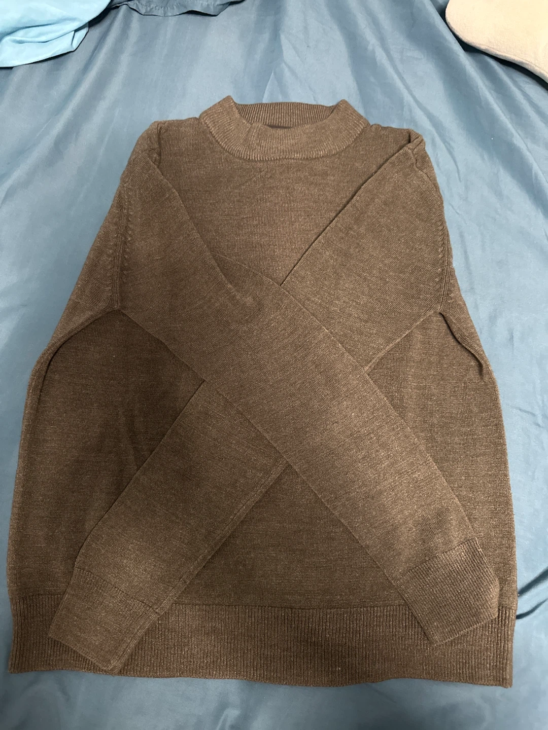 ⚽️ Sag Harbor Mock Neck Sweater - Small - photo 2
