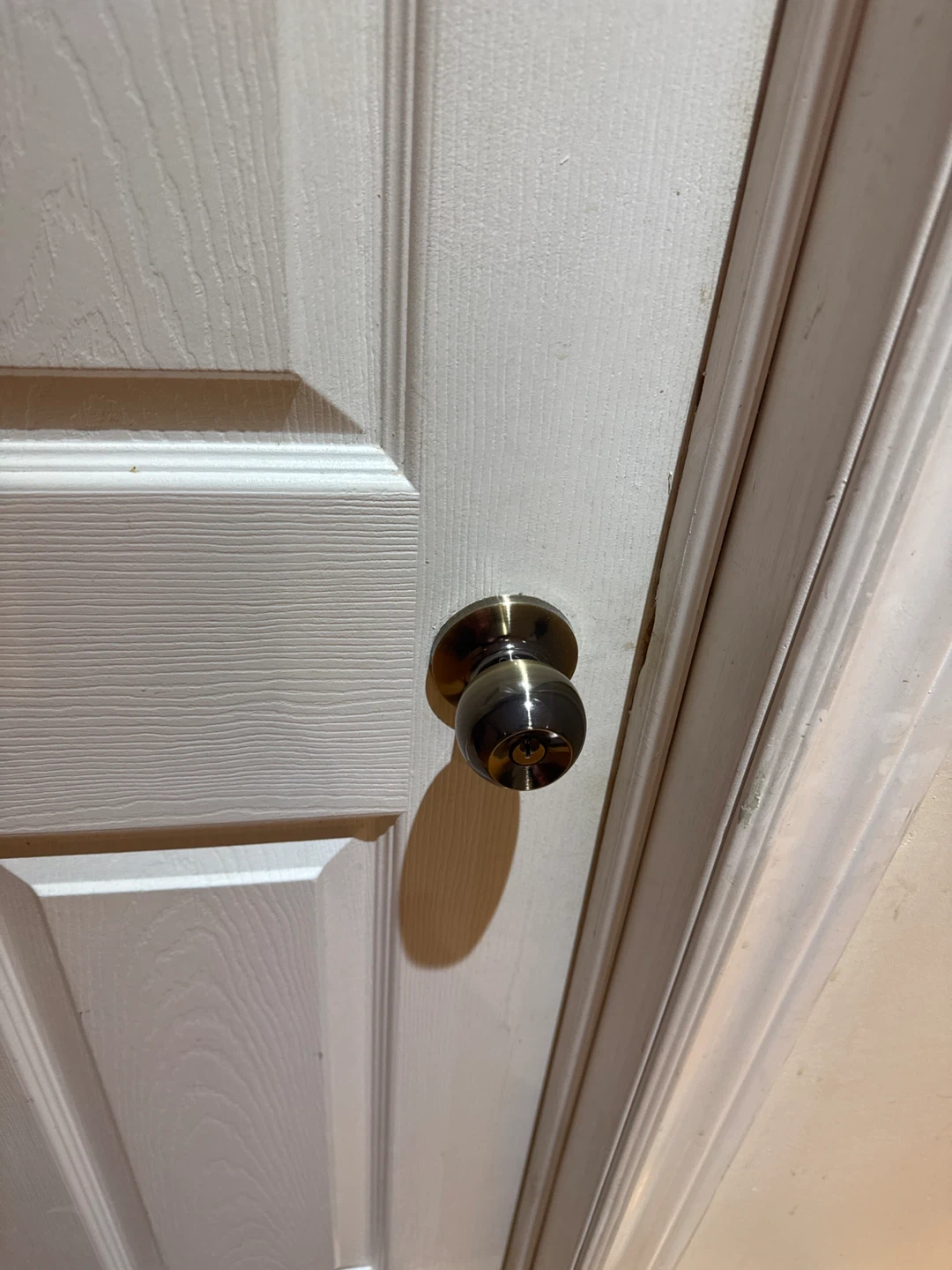 Reliabilt Keyed Entry Door Knob Antique Brass Finish - photo 3