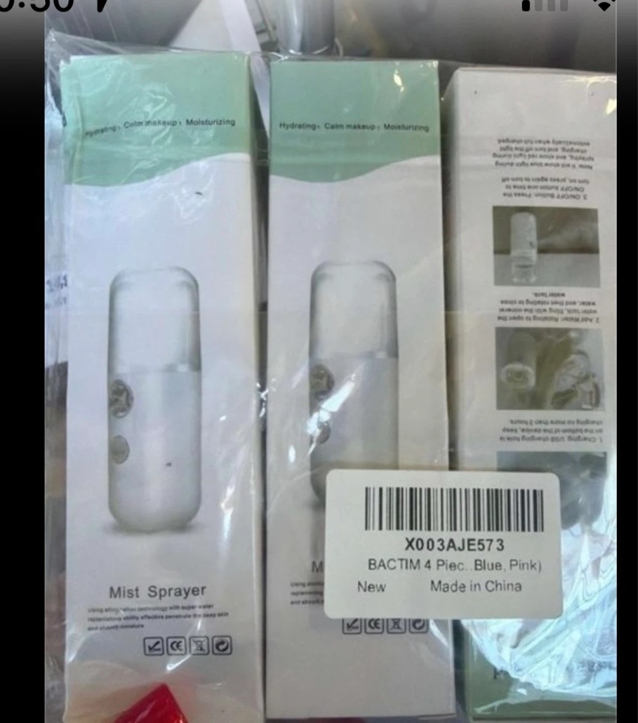 Nano -ionic mist sprayer