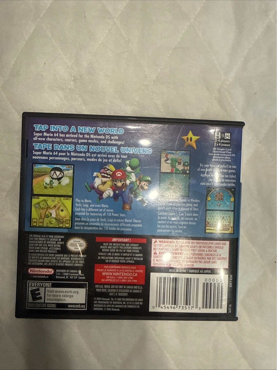 Nintendo DS Super Mario 64 DS Game - photo 3