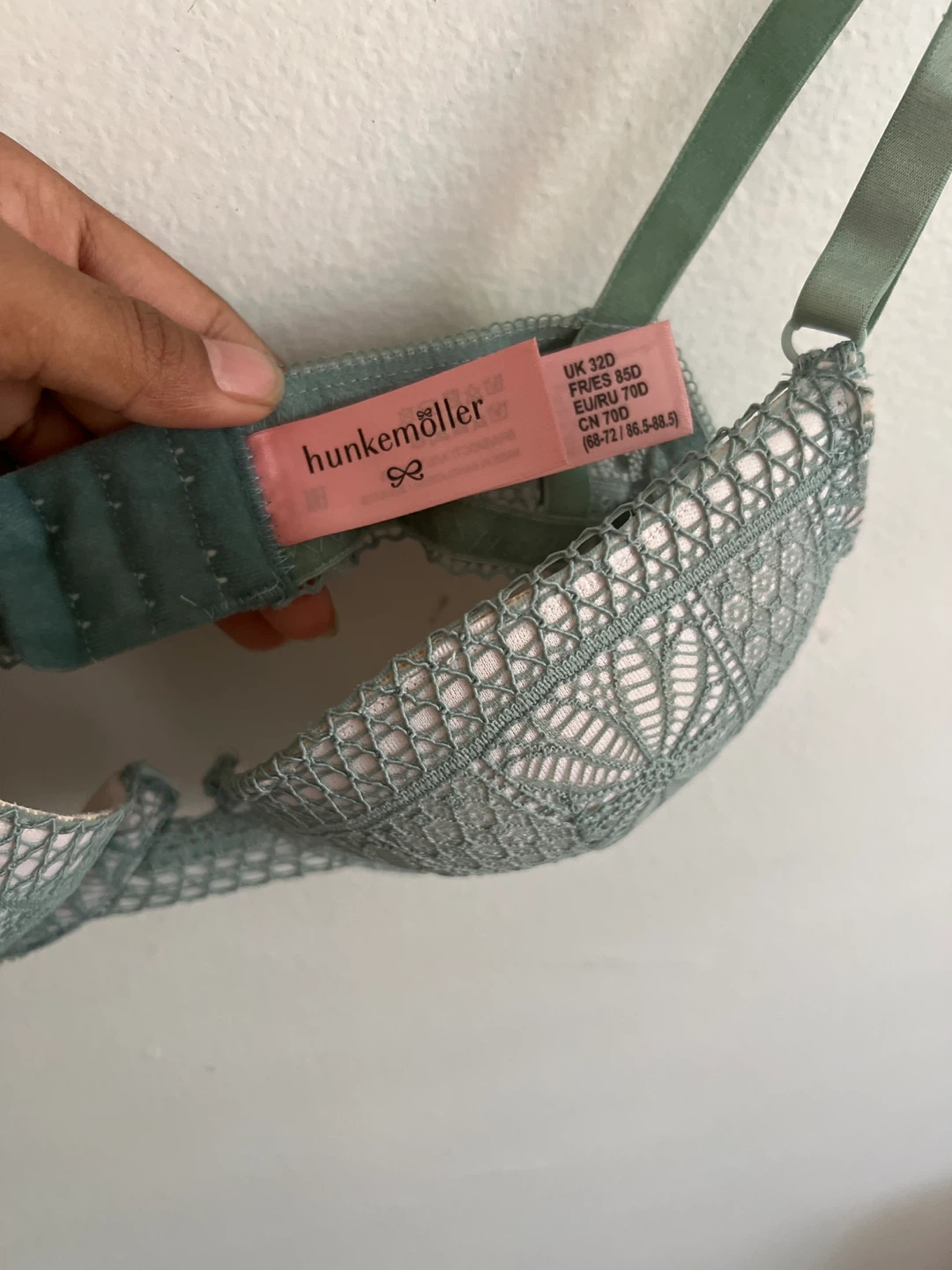 ⚽️Hunkemöller Push-Up Bra - Green - photo 2