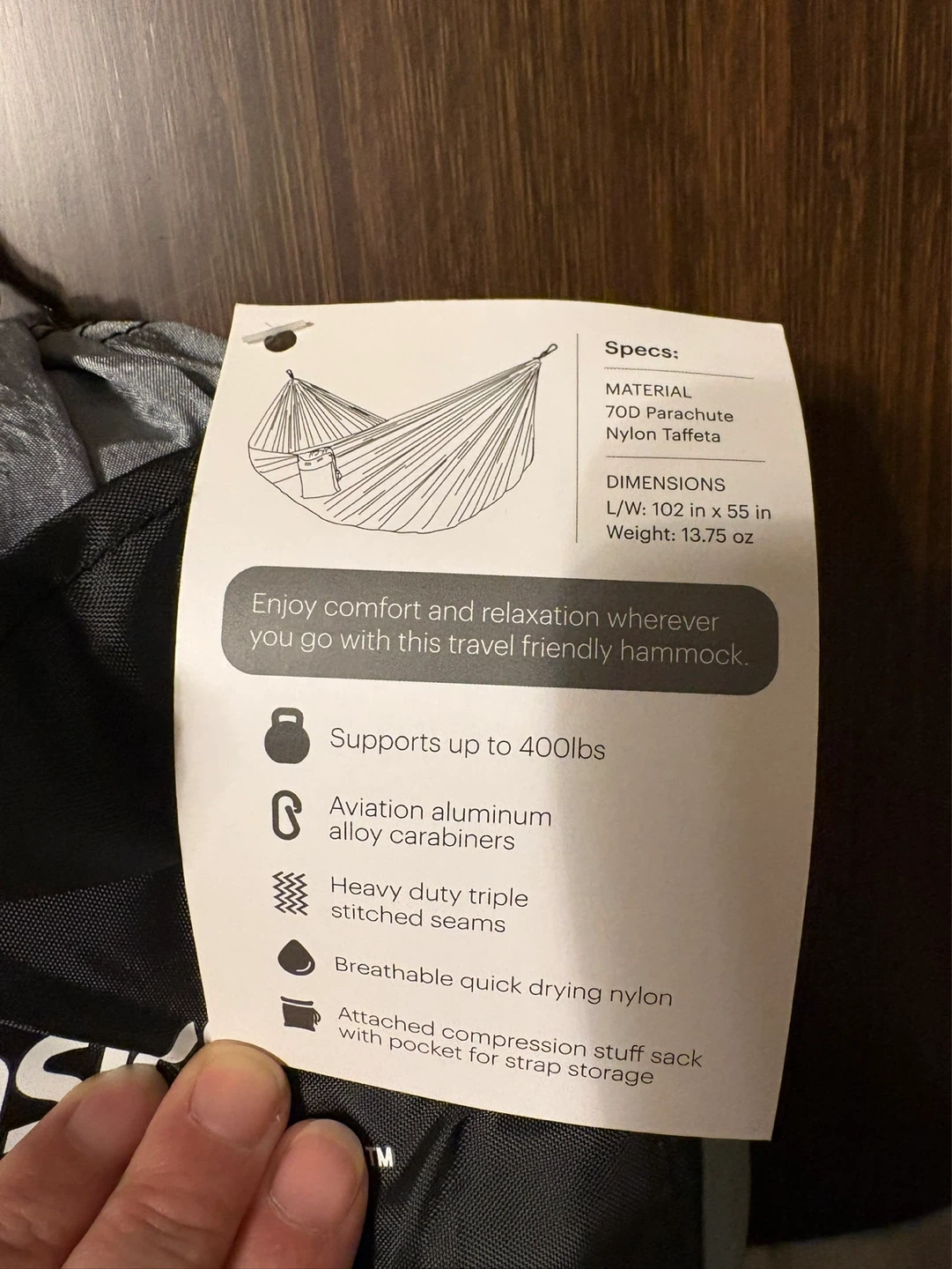 ⚽️Asics Travel Hammock - photo 2