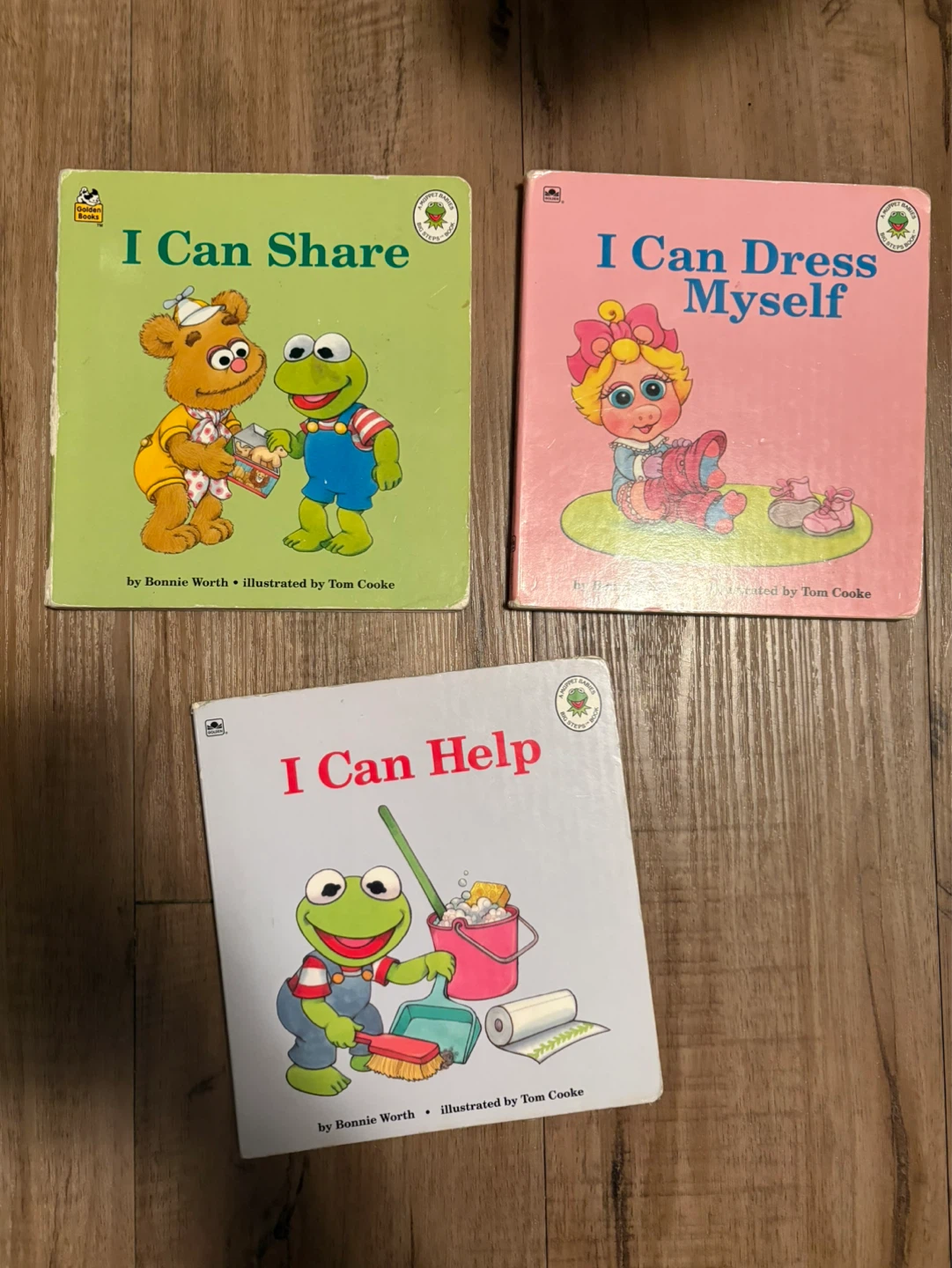 ⚽️Golden Books Muppet Babies Board Books