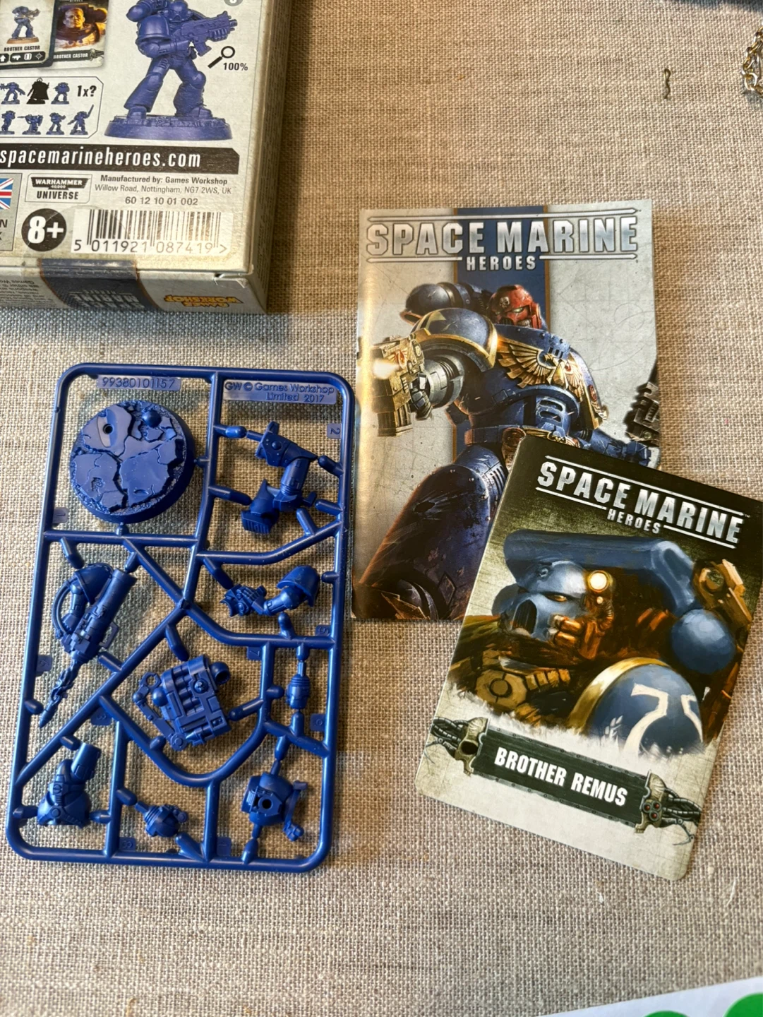 Warhammer Space Marine Heroes Series 1 Citadel Miniature - photo 3