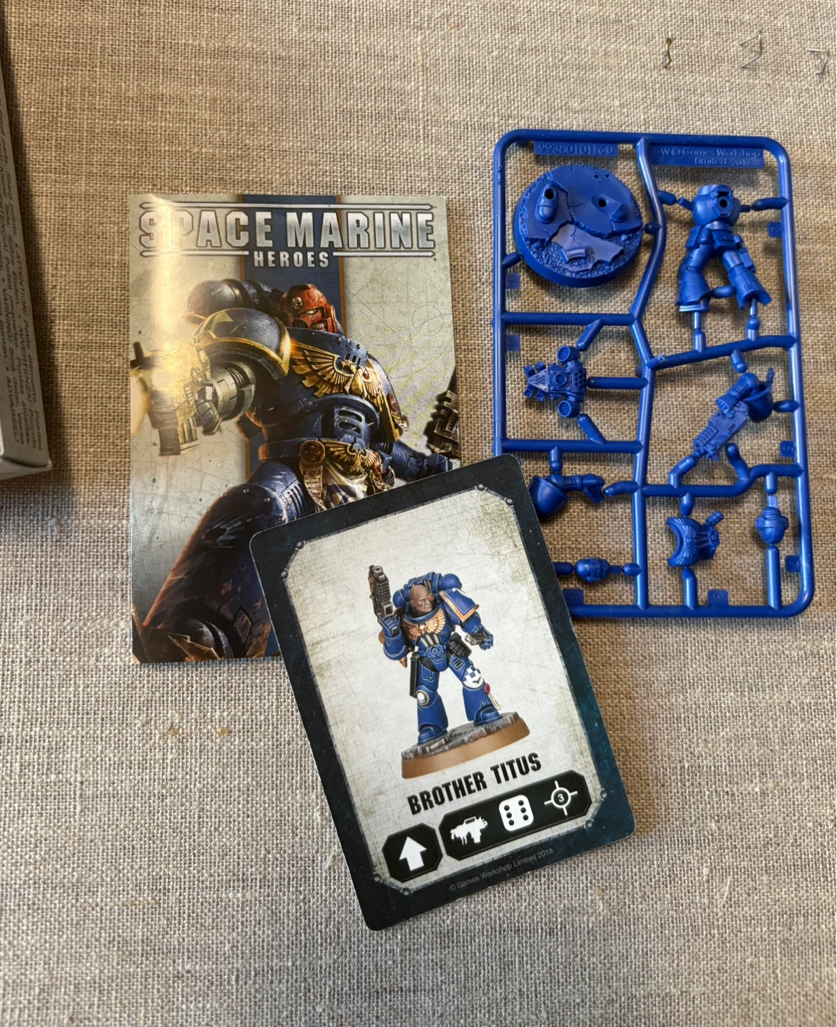 Space Marine Heroes Brother Titus kit - photo 2