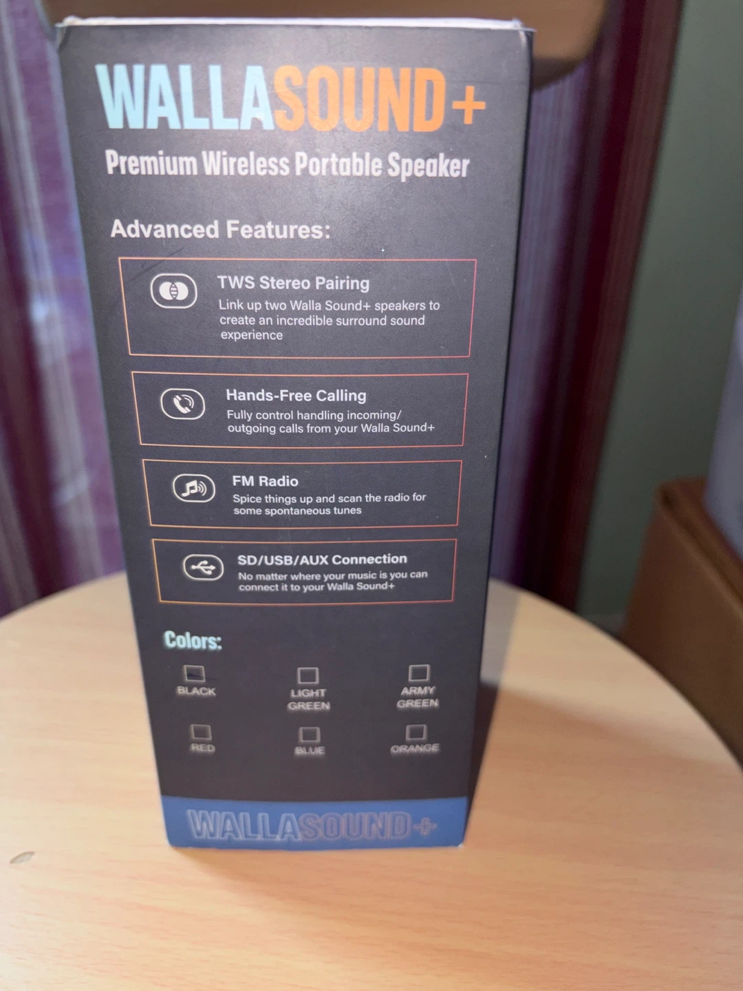 Walla Sound WALLASOUND+ Premium Wireless Portable Speaker - photo 4