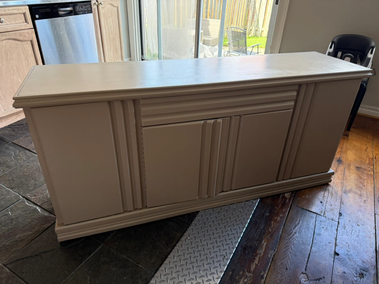 Beige Sideboard Cabinet